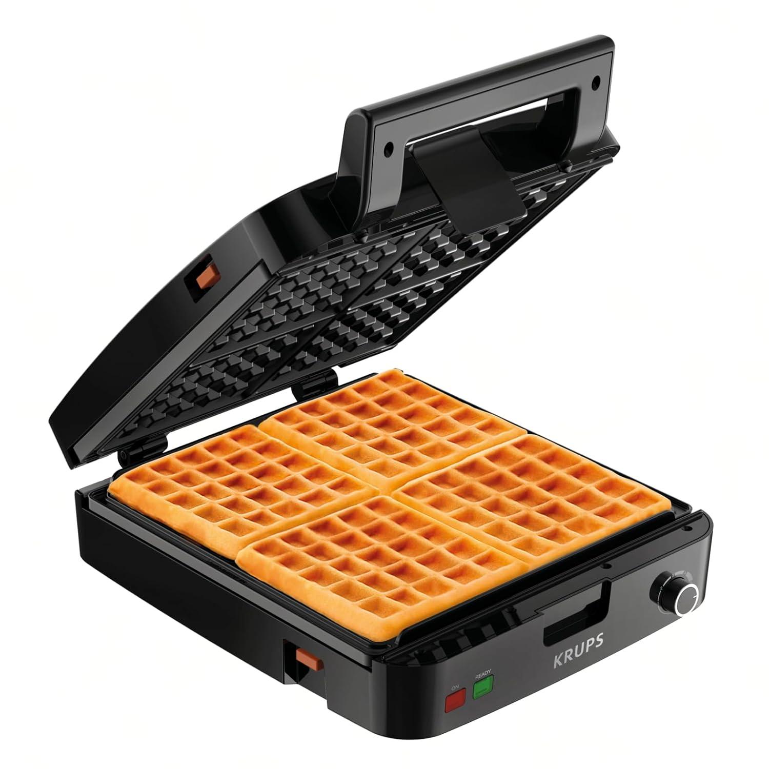 Krups 4 Slice Belgian Waffle Maker