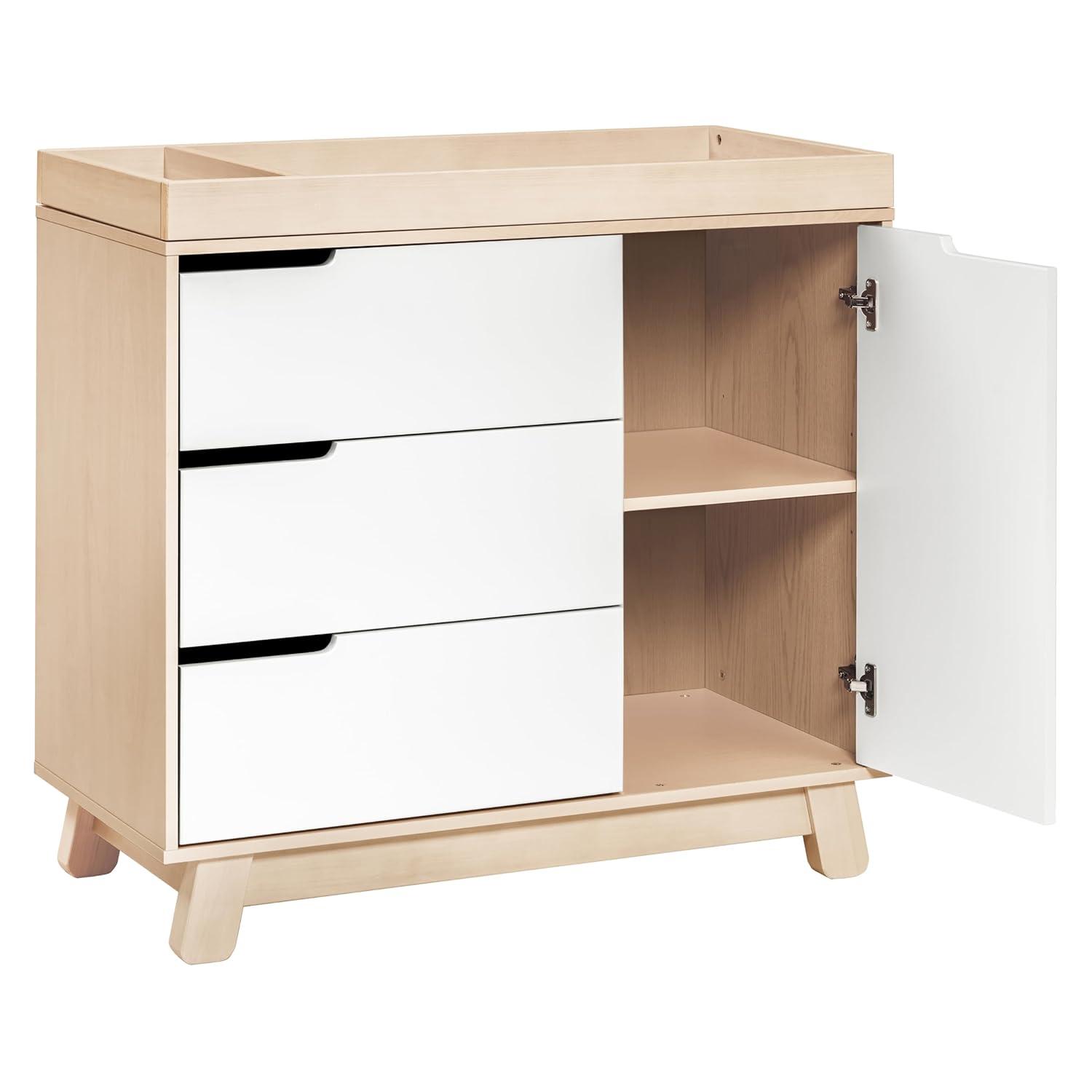 Hudson 3-Drawer Changer Dresser with Removeable Changing Tray