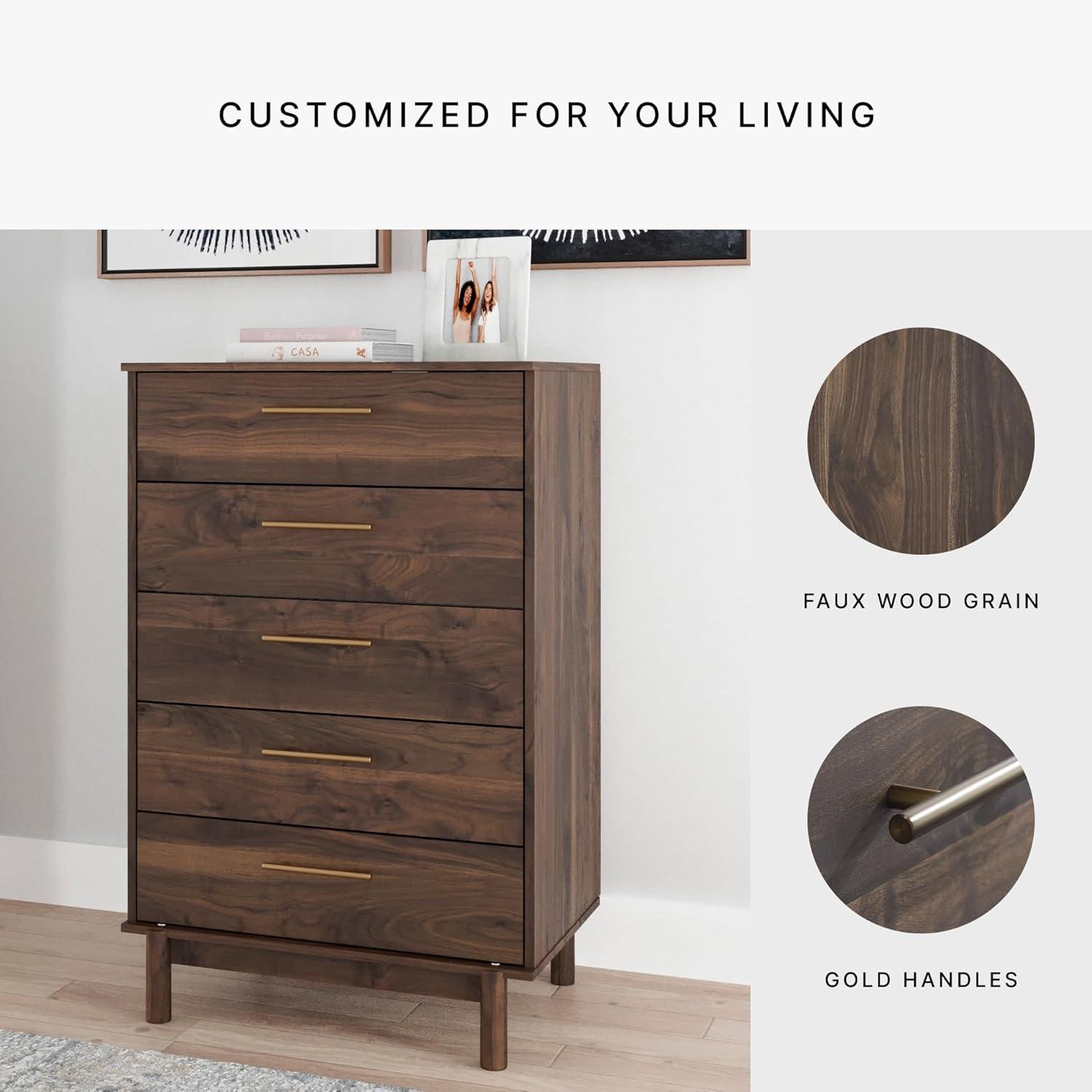 Millwood Pines Dudzik 29.88'' W 5 - Drawer Dresser