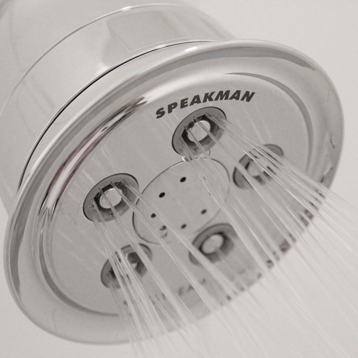 Chrome Handheld Filtered Shower Head with Pulse and Jet