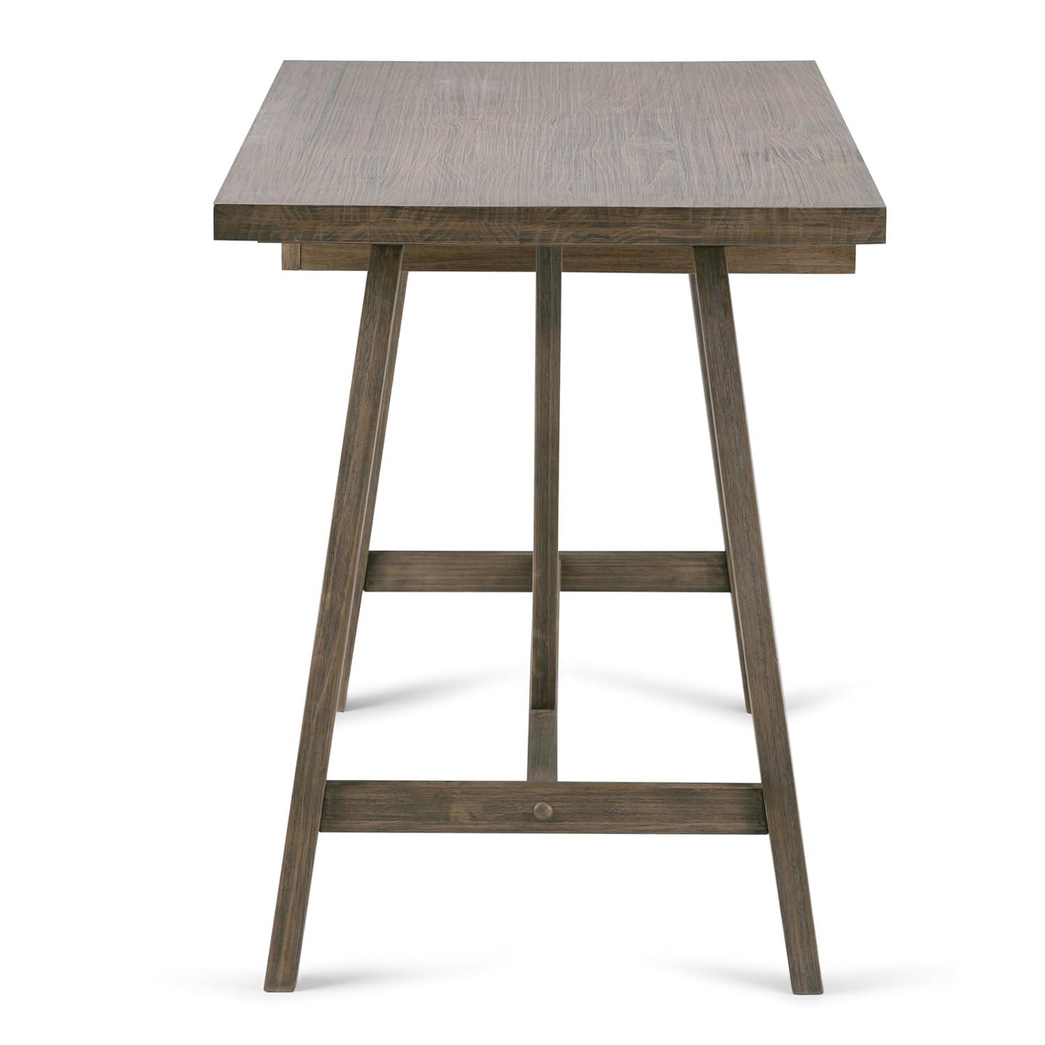 Simpli Home Dylan Solid Wood Desk