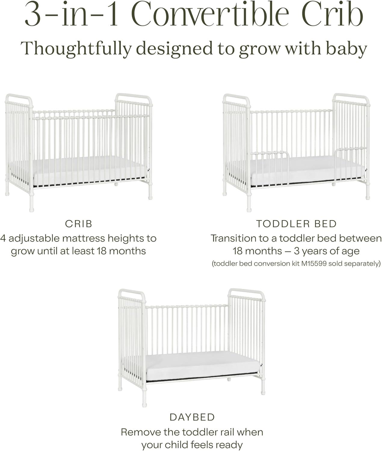 Namesake Abigail 3-in-1 Convertible Crib