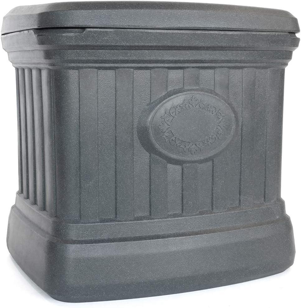 FCMP Outdoor FCMP Outdoor 19'' W 37 Gallons Water Resistant Plastic Deck Box in Gray