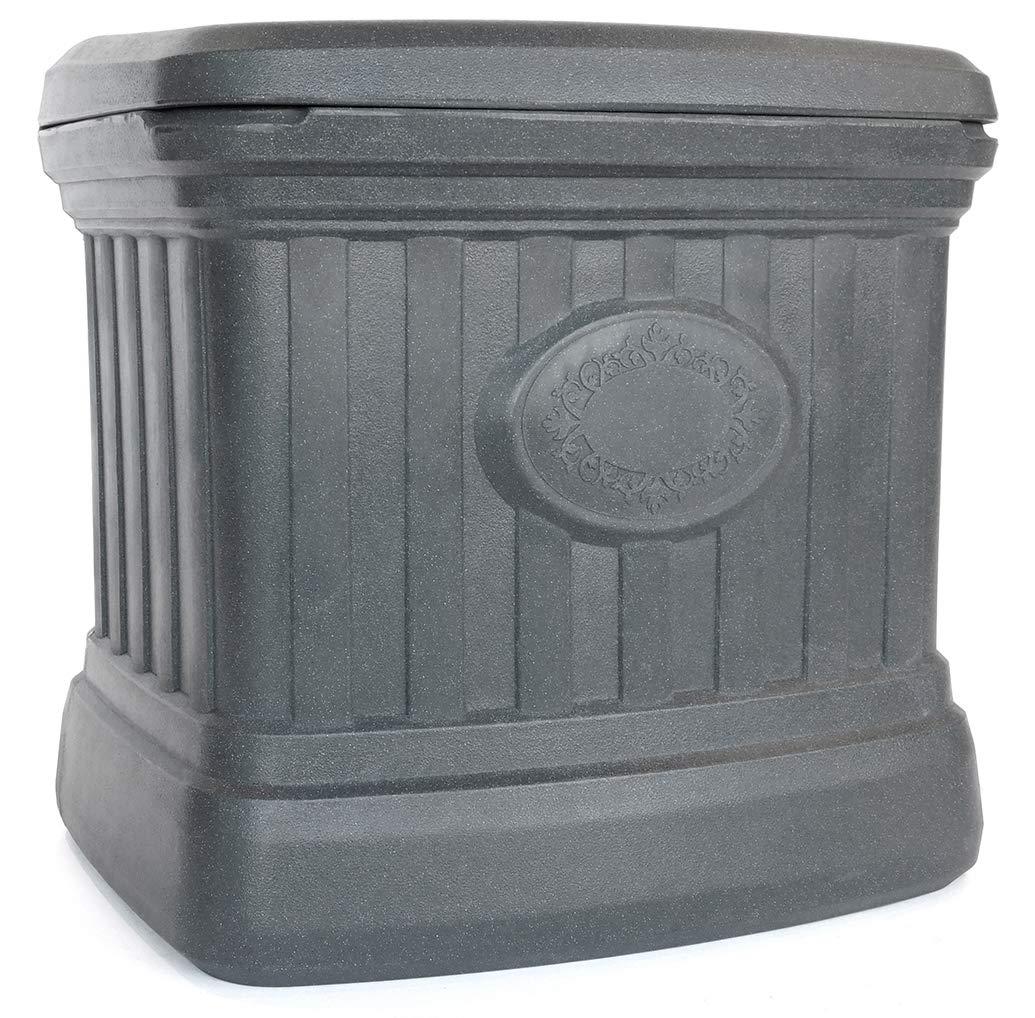 FCMP Outdoor FCMP Outdoor 19'' W 37 Gallons Water Resistant Plastic Deck Box in Gray