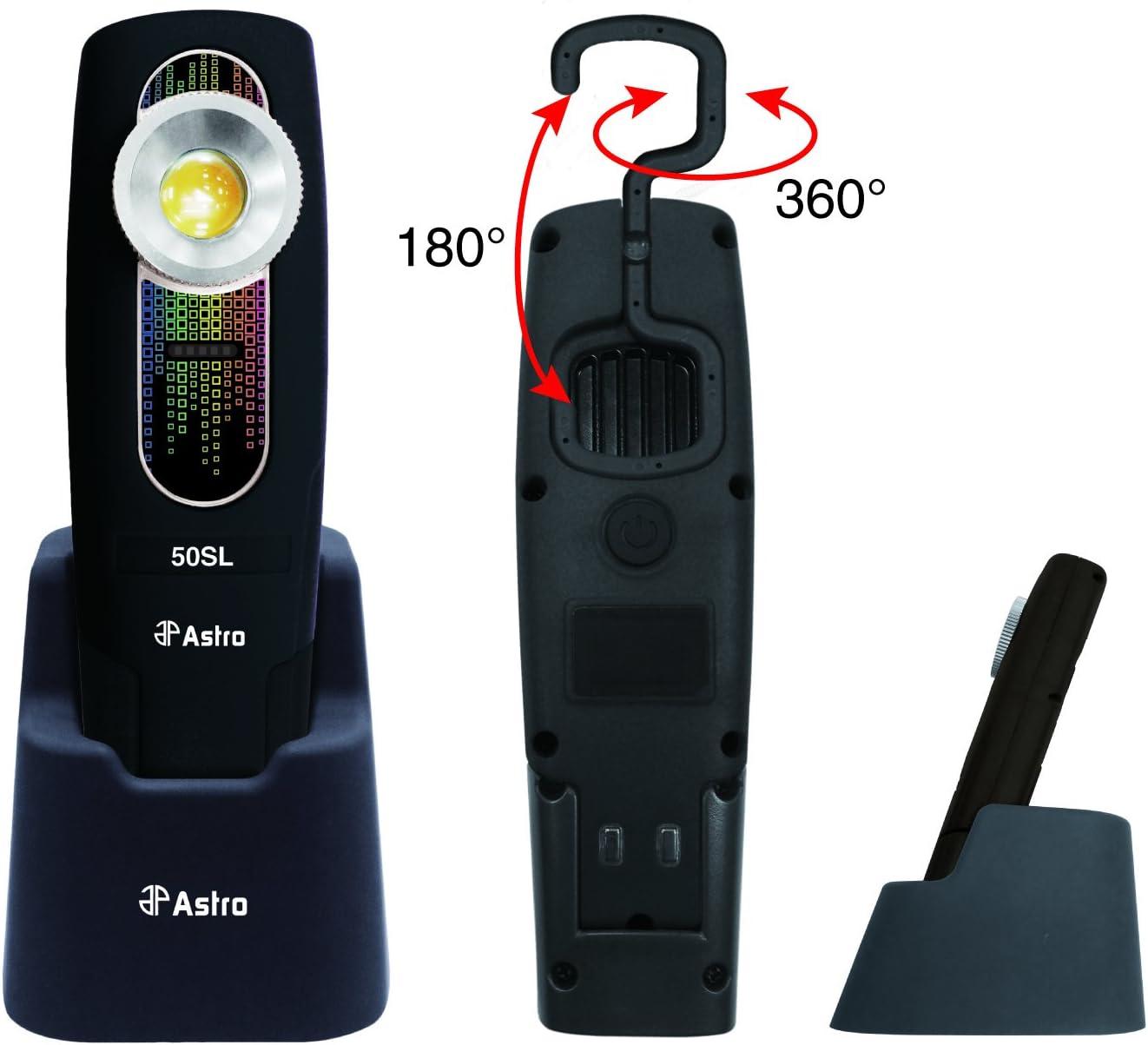 Astro Pneumatic 50SL SunLight 400 Lumen Rechargeable Color Match Light