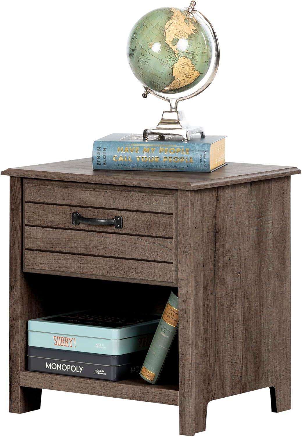 Cubby 1 Drawer Nightstand