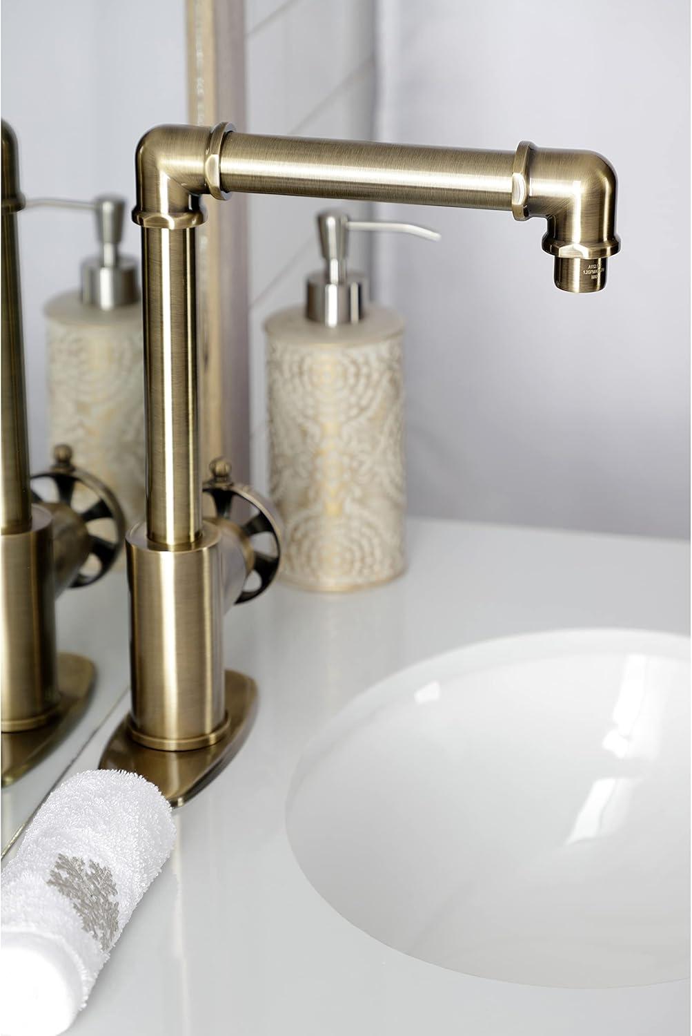 Belknap Single Hole Bathroom Faucet with Drain Assembly