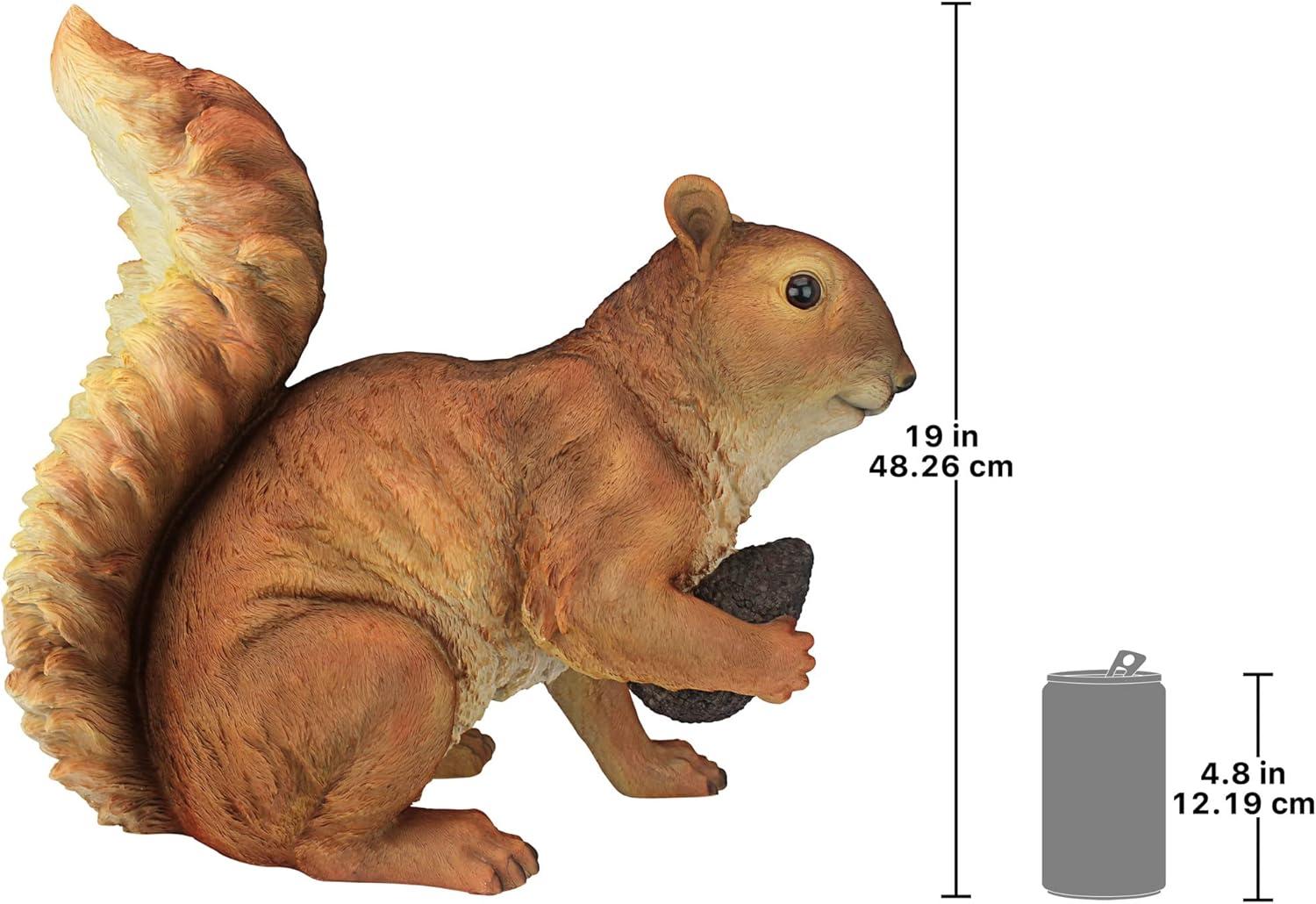 Wily Squirrel Statue