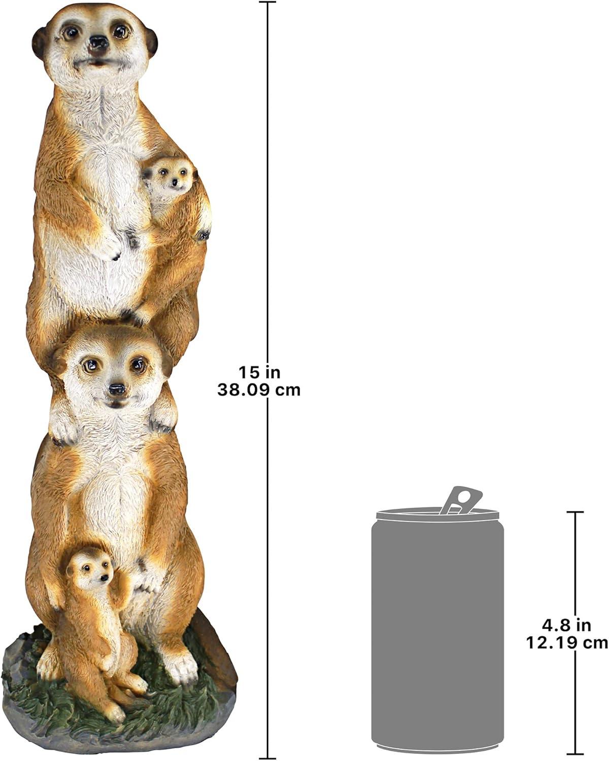 Design Toscano Meerkat Generations Garden Statue