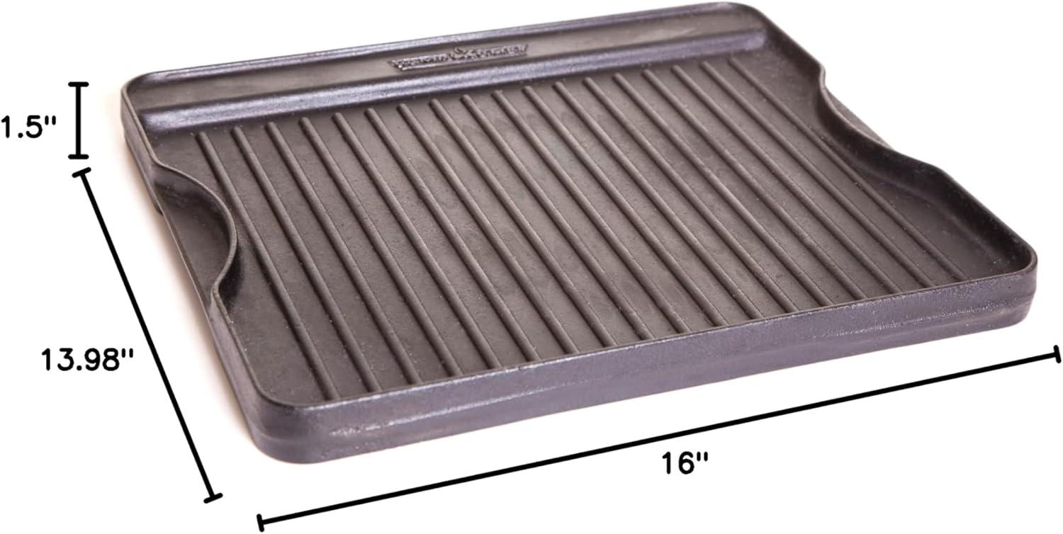 Camp Chef Cast Iron Grill Top Griddle 14 in. L X 16 in. W 1 pk & Reviews | Wayfair