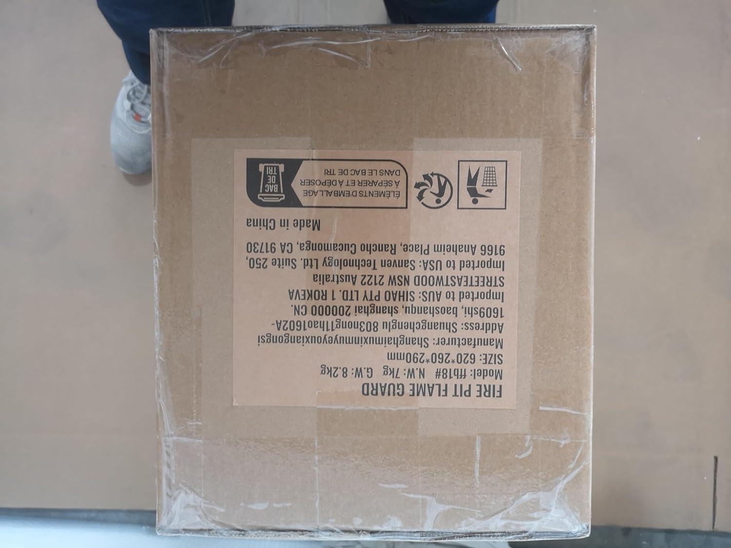 VEVOR Circle Stainless Steel Fire Pit Accessory (Set of 4)