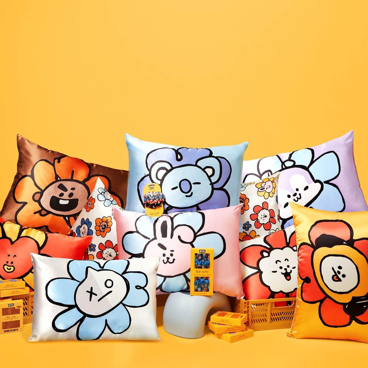 BT21 meets Kitsch Satin Pillowcase - KOYA