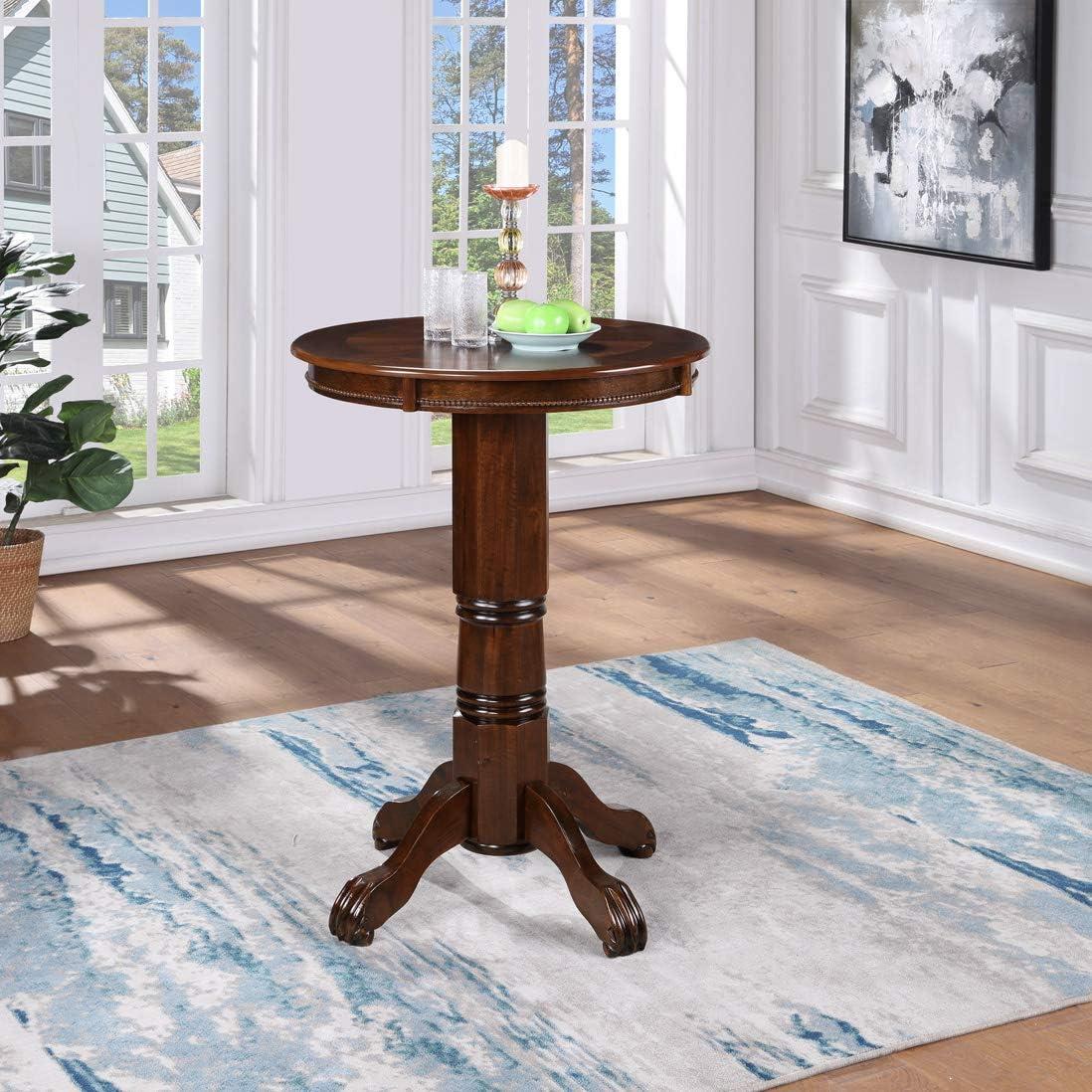 Florence 42" Height Pub Table - Cappuccino