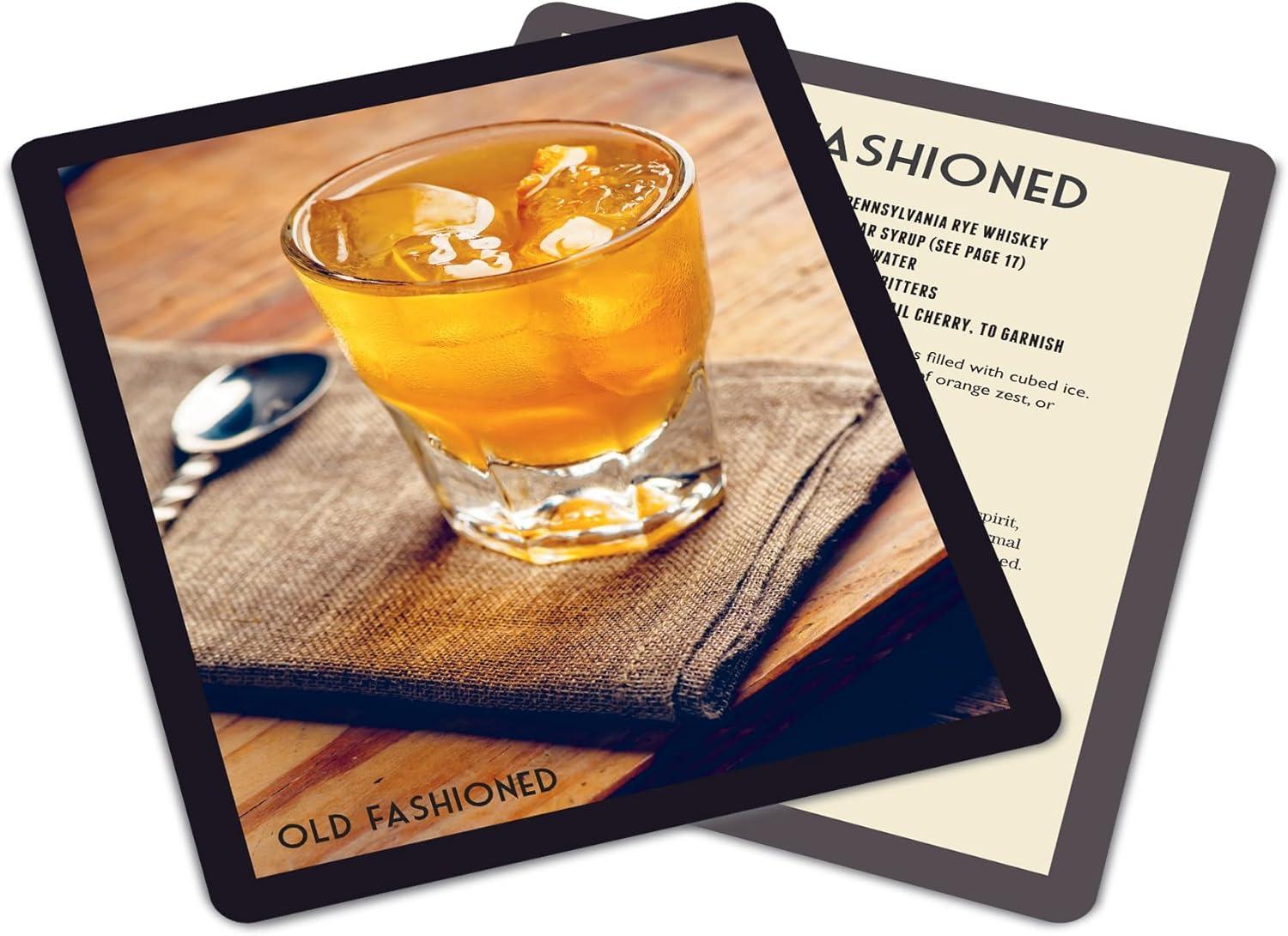 Cocktails at Home Deck: 50 Recipe Cards and Guide Book