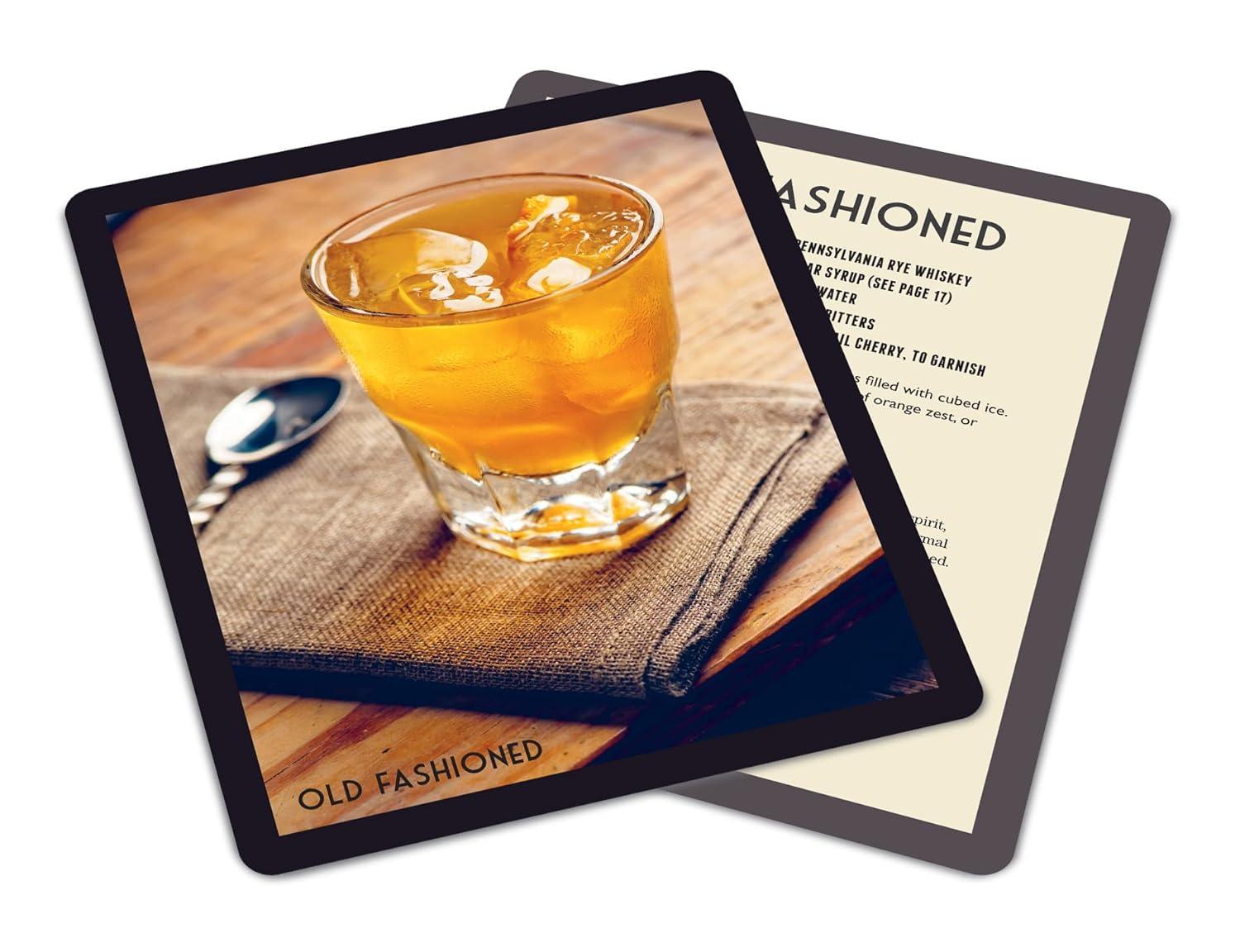 Cocktails at Home Deck: 50 Recipe Cards and Guide Book