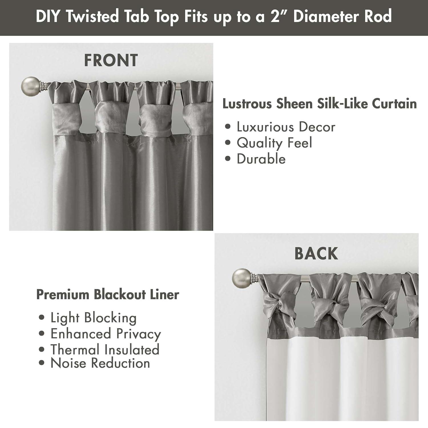 Polyester Single Curtain Panel Panel
