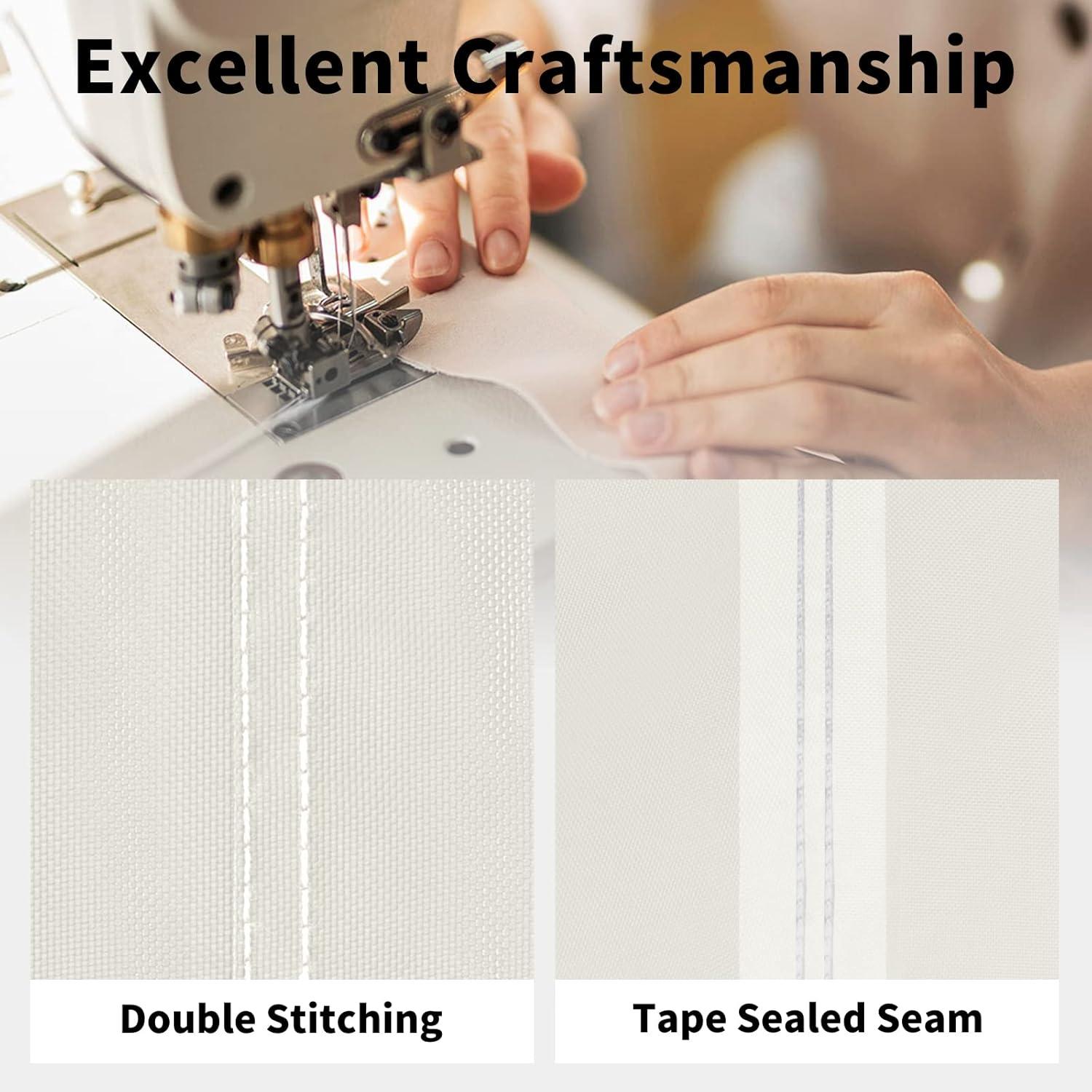 Arlmont & Co. Patio Furniture Cover 76"X76" Square Outdoor Table And Chair Set Covers Waterproof UV Resistant Outdoor Sectional Sofa Set Covers, Beige/Brown