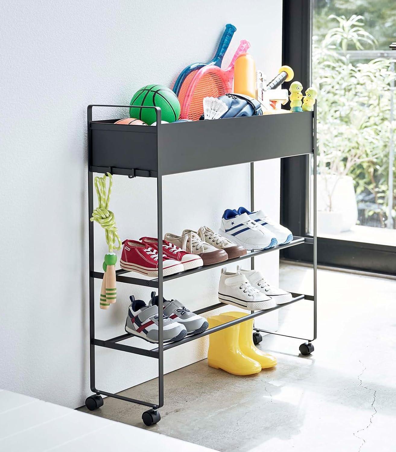 6 Pair Shoe Rack