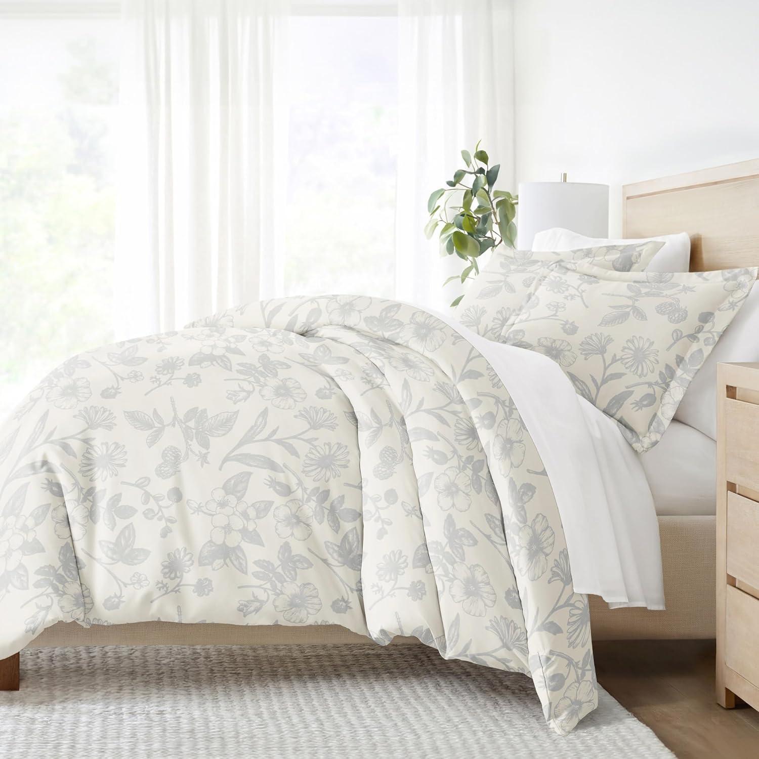 Home Garden Pattern Duvet Cover Set