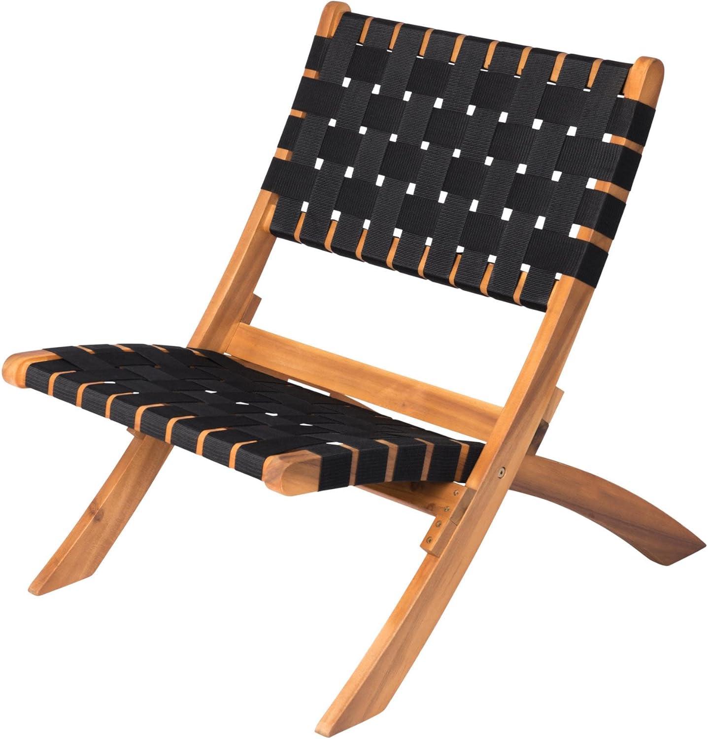 Sava Natural Acacia Wood Folding Outdoor Chair