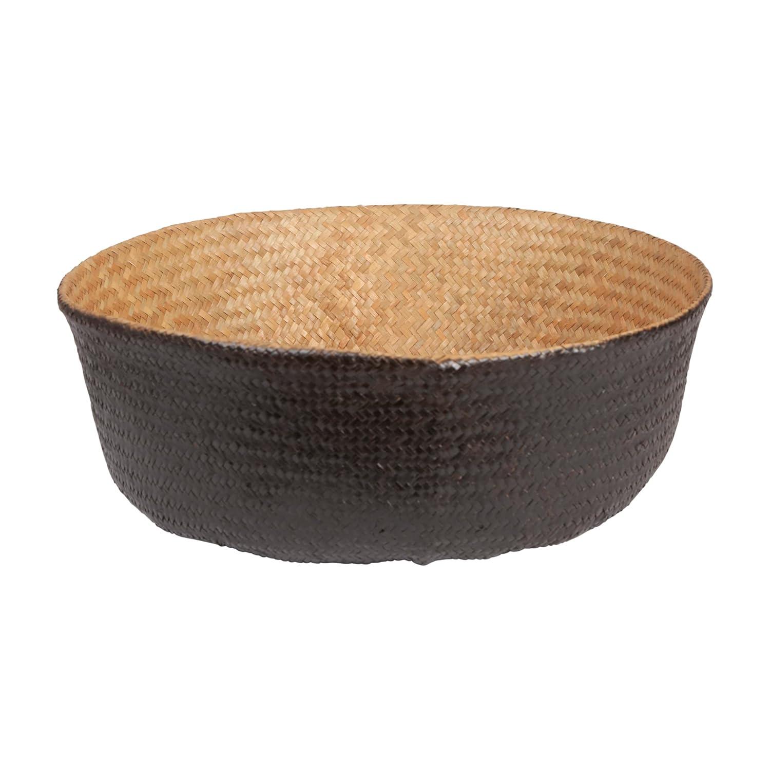 Handmade Seagrass Basket With Handles 1
