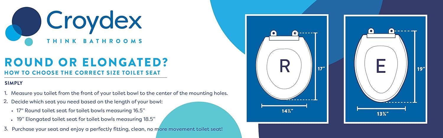 Francie And Josie Round Toilet Seat and Lid