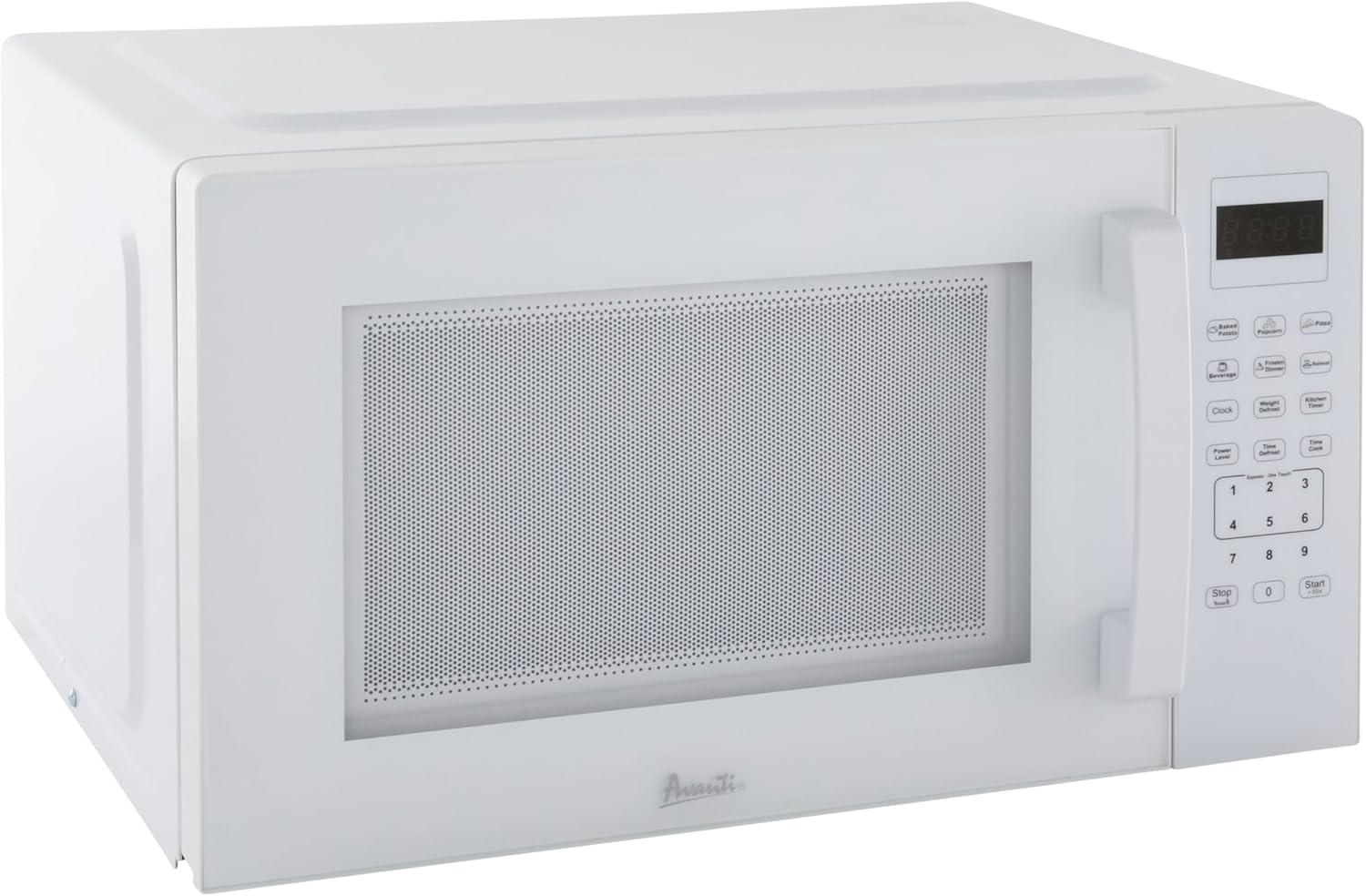 Avanti 1.5 cu. ft. Microwave Oven, 1,000 W, White
