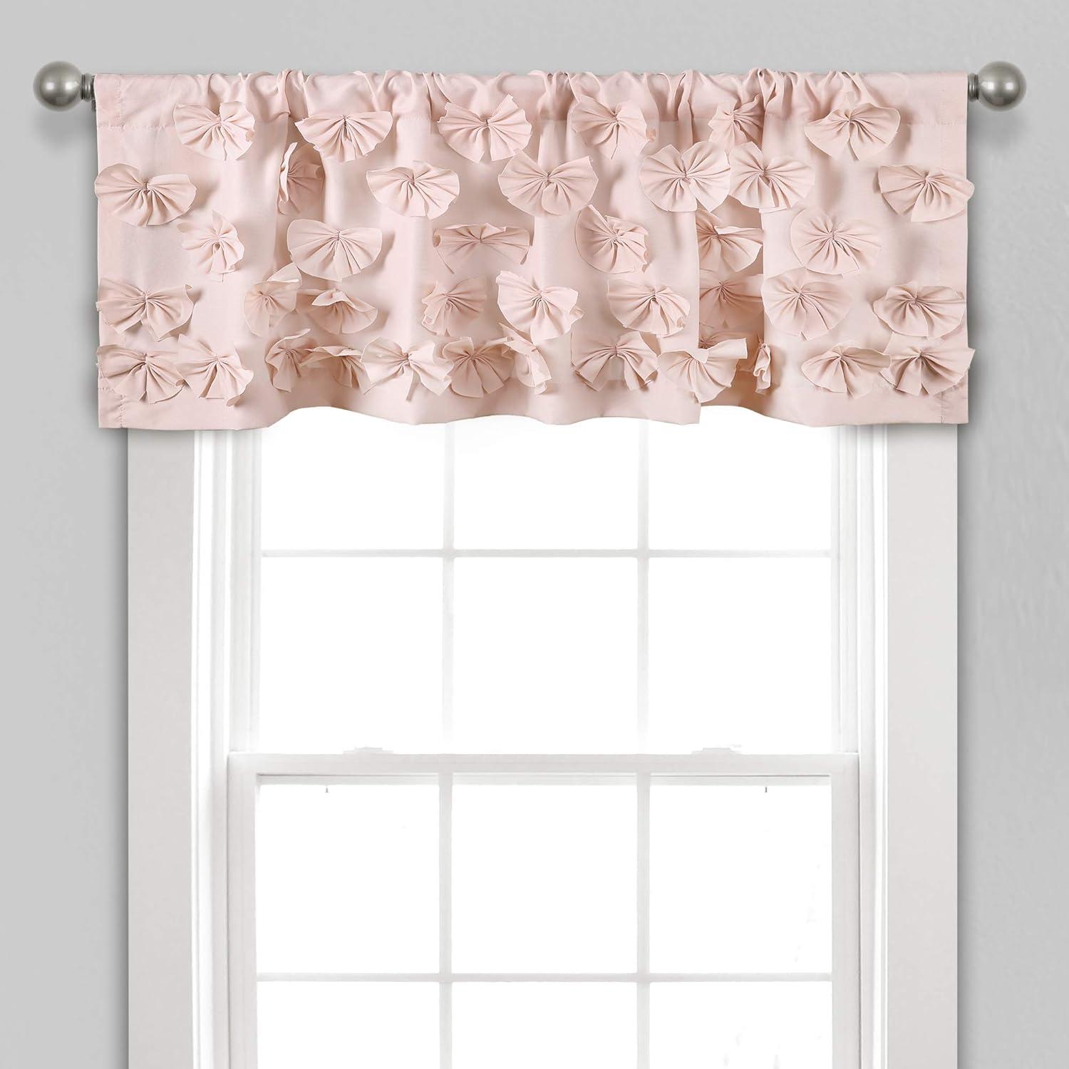 Lush Decor Scalloped 52'' W Window Valance