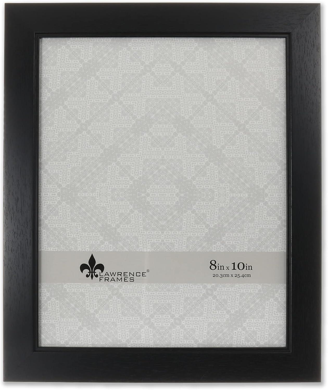 8x10 Black Wood Grain Finish Poster Frame