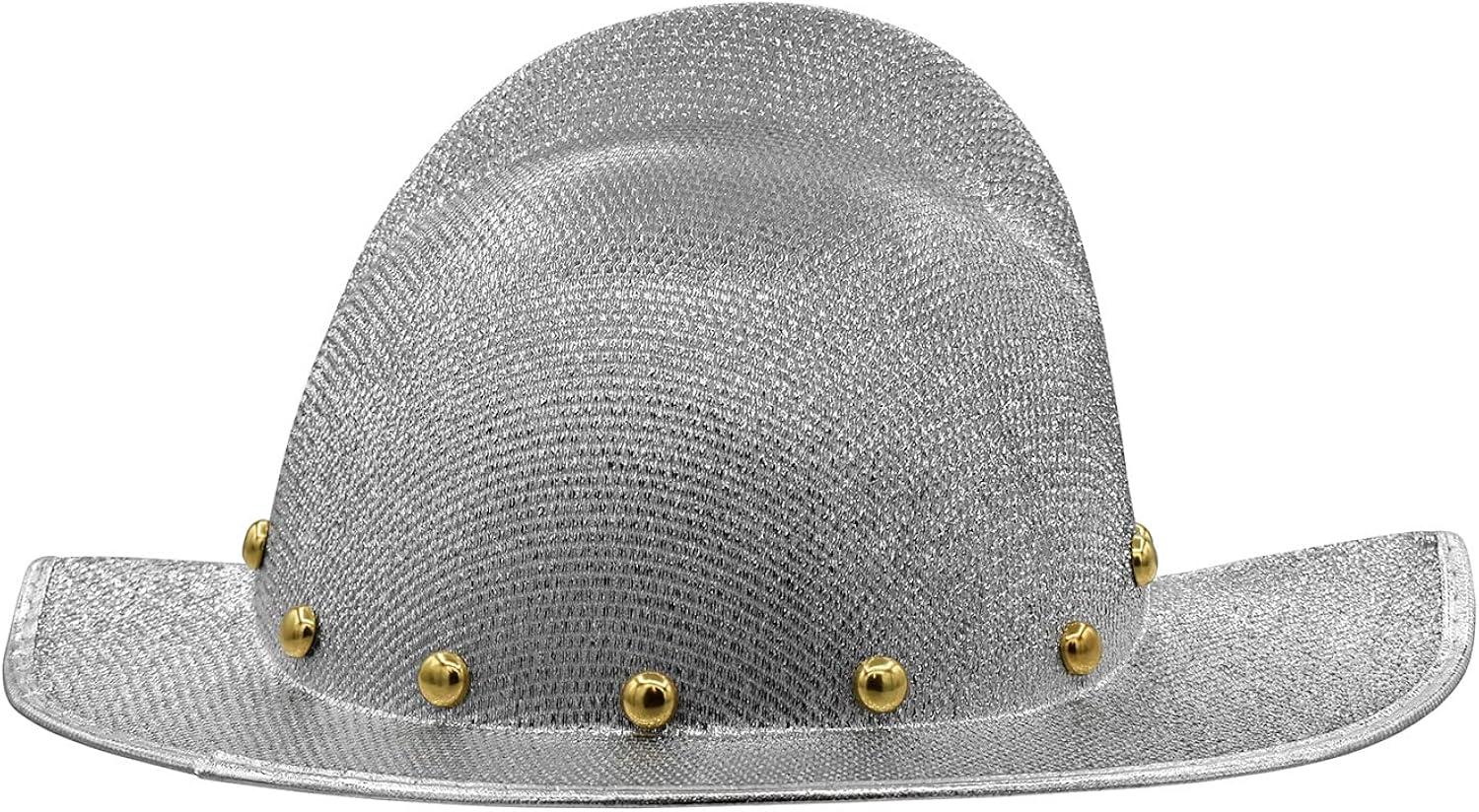 Nicky Bigs Novelties Adult 16th Century Silver Knight John Smith Conquistador Hat Helmet Costume