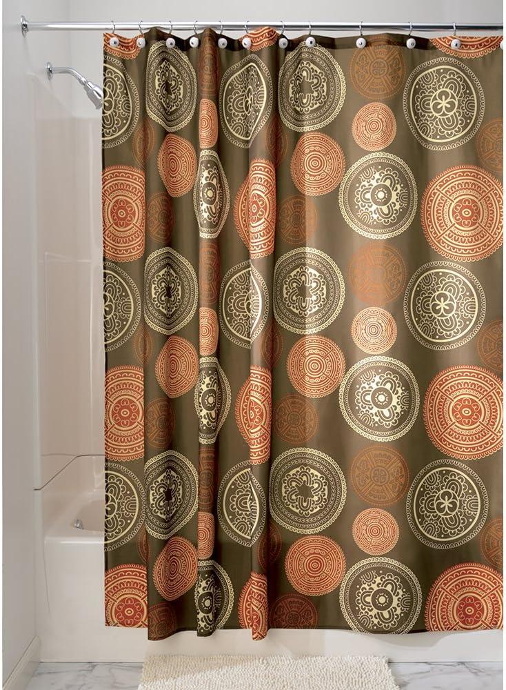 iDesign Bazaar Geometric Shower Curtain