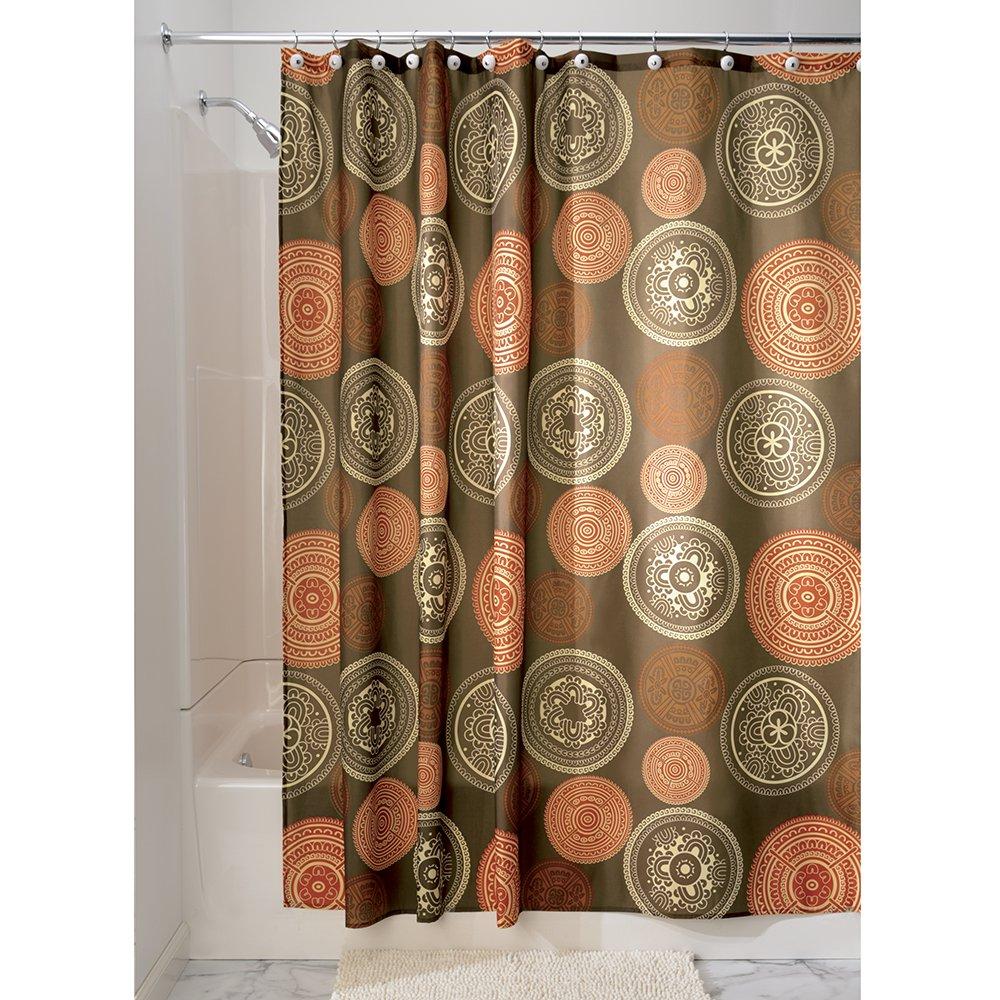 iDesign Bazaar Geometric Shower Curtain
