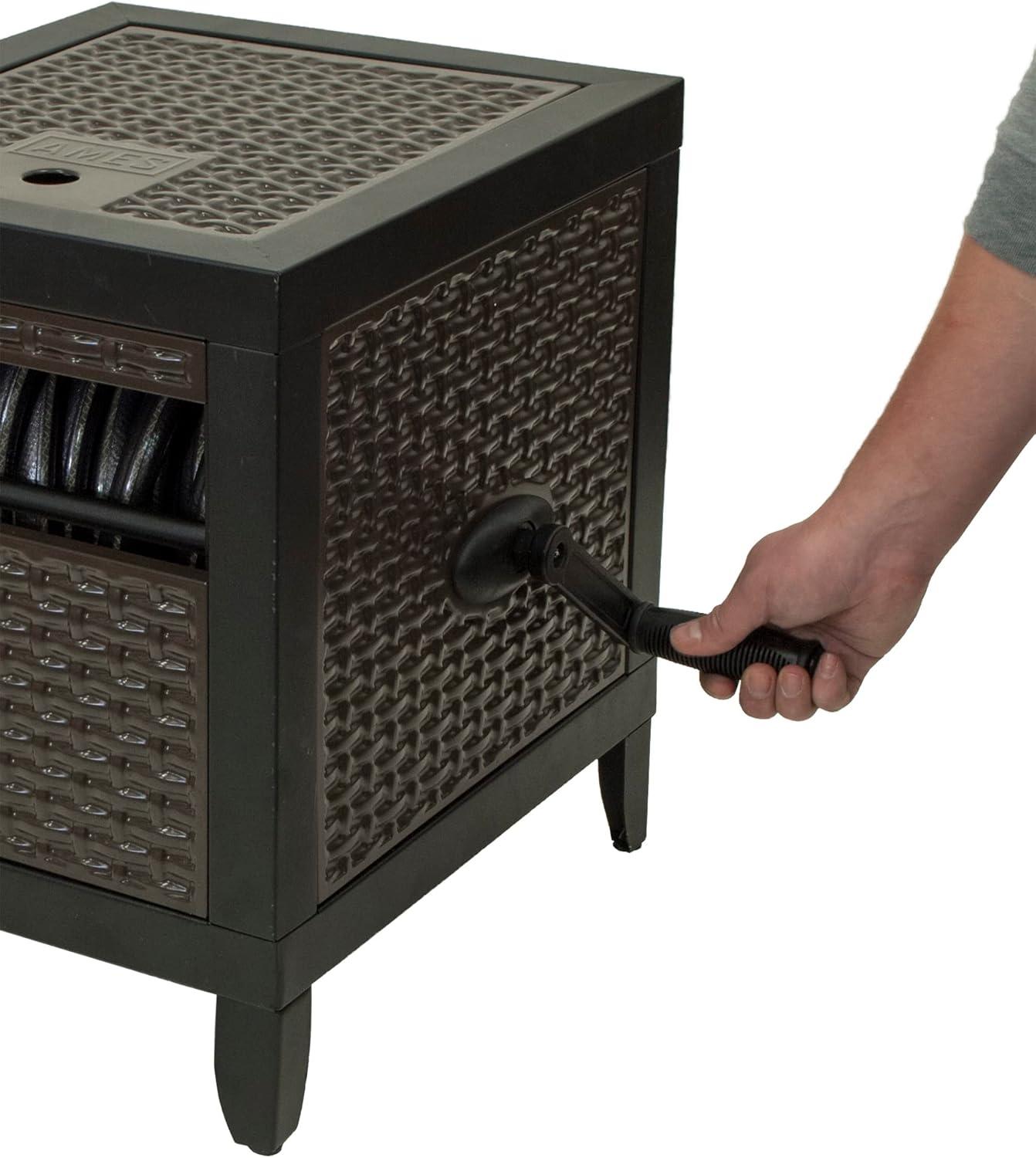 Ames Metal Hose Reel Cabinet with Auto-Track Rewind
