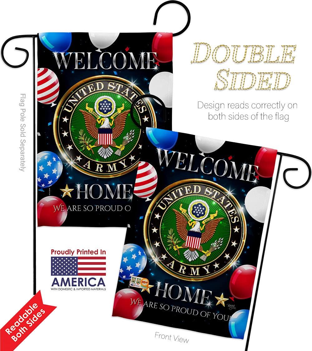 Breeze Decor Double Sided Polyester Garden Flag