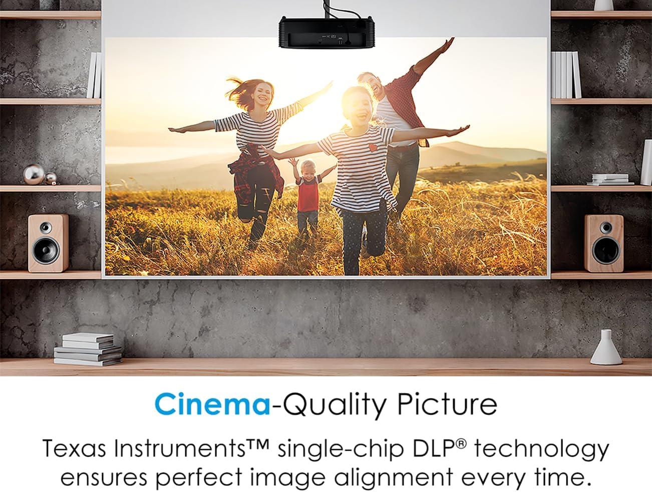 Optoma HD146X Full HD 1080p resolution Gaming and Home Entertainment Projector | 3,600 Lumens for Lights-On Viewing