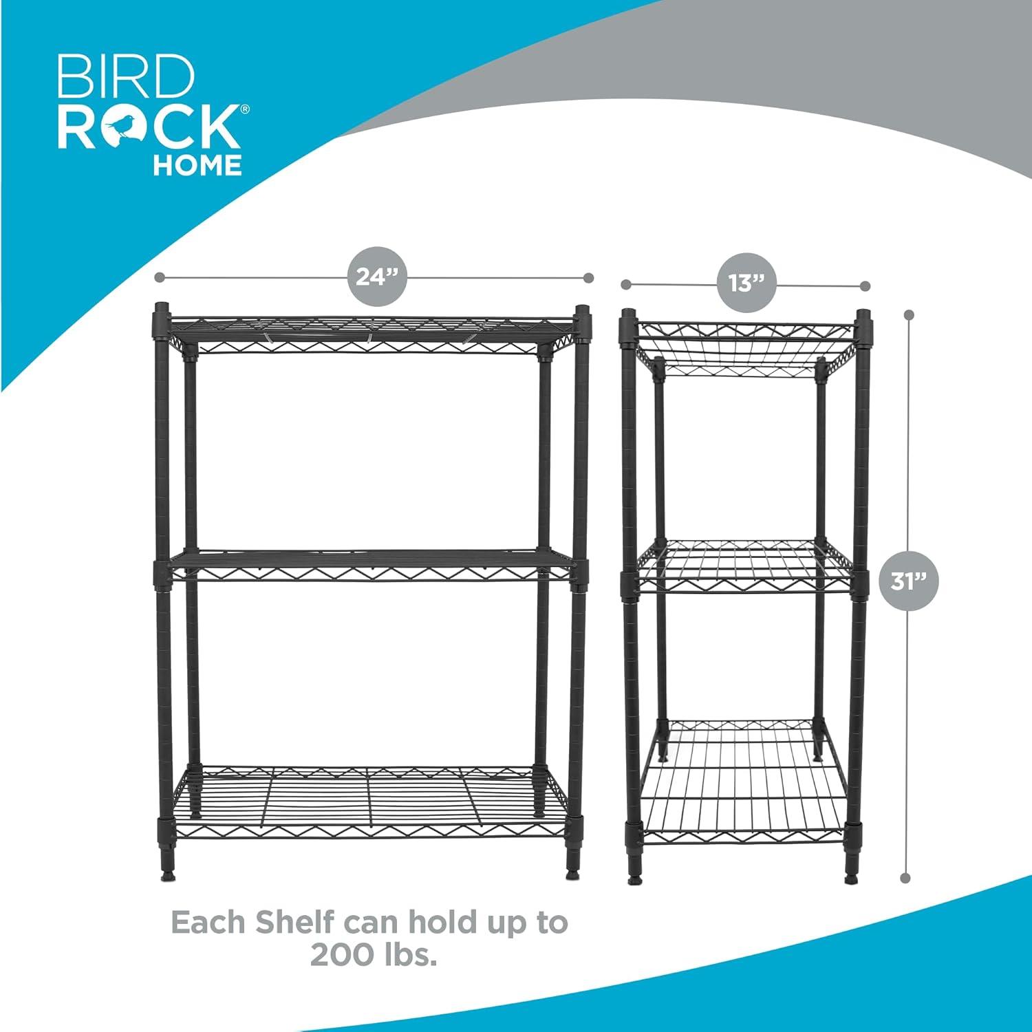 23.25'' W Metal Height -Adjustable Shelving Unit