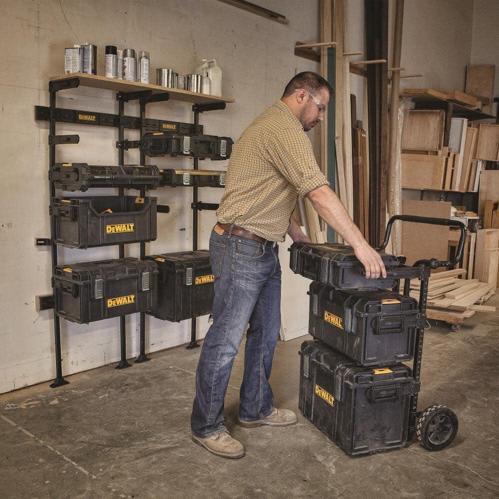 DEWALT Yellow and Black Plastic ToughSystem Workshop Racking System