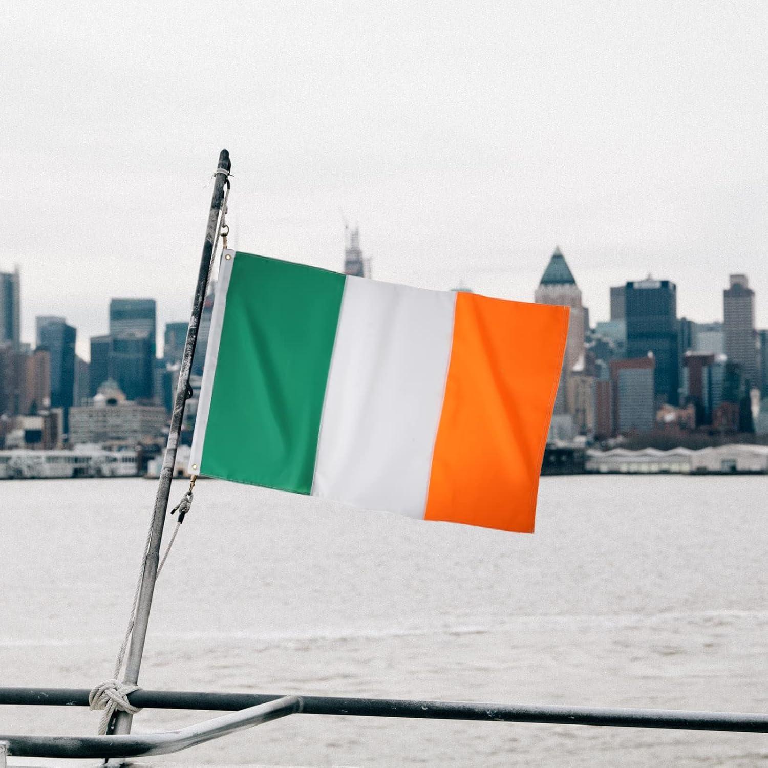 3X5 Ireland Flag 3'x5' Irish FLAG BANNER FAST USA SHIPPER 100D FABRIC