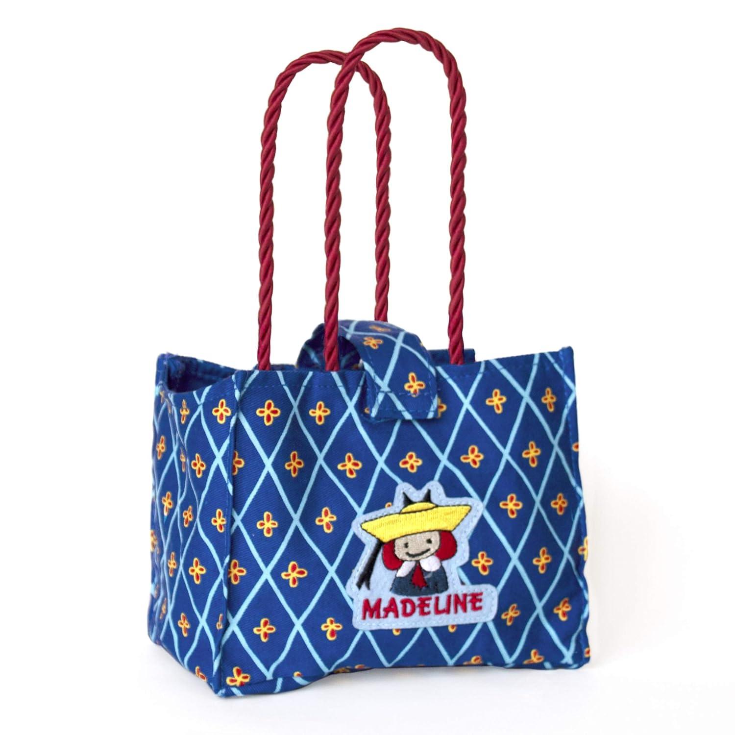 Genevieve the Dog in Madeline Tote Bag 9 in.