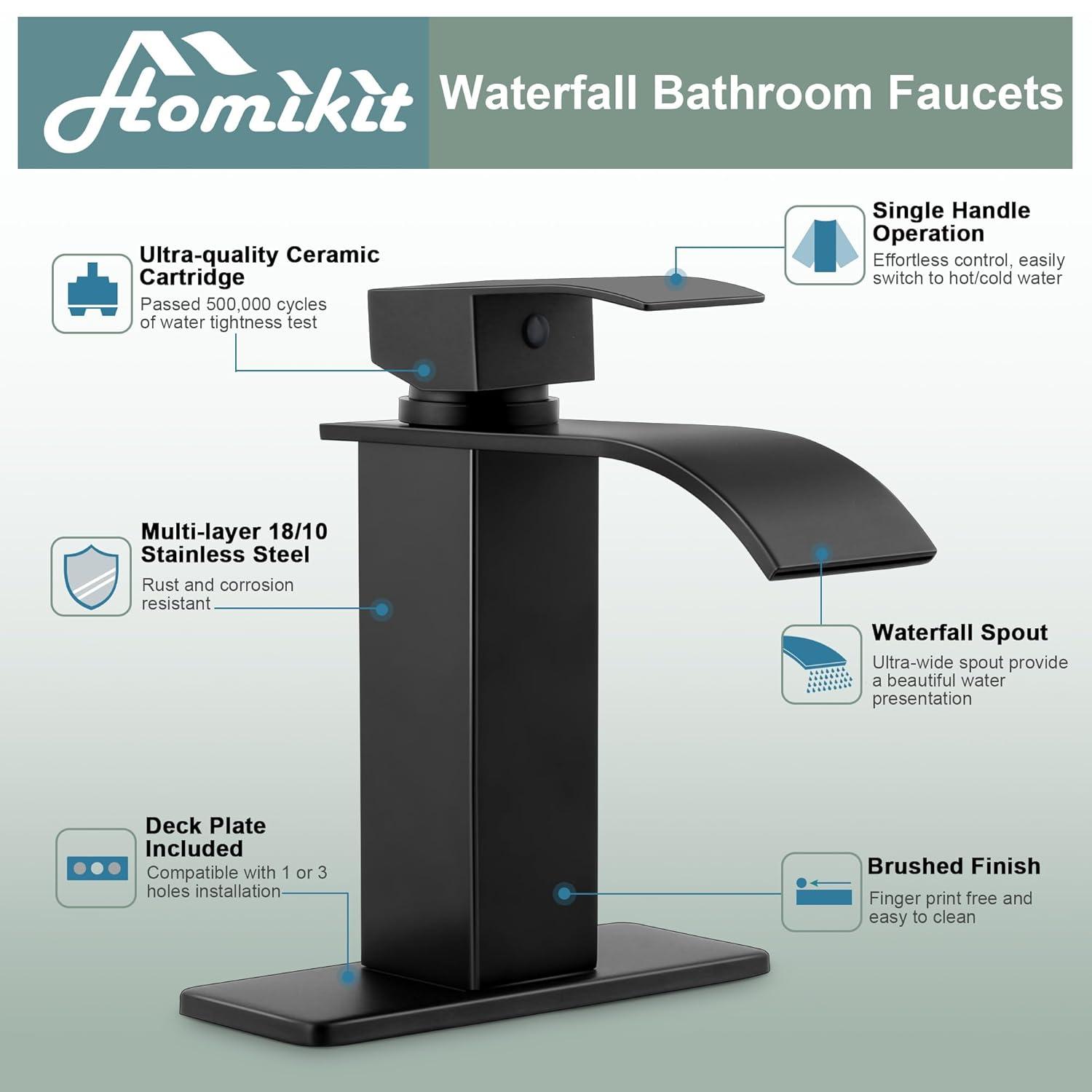 Single-Hole Single-handle Bathroom Faucet