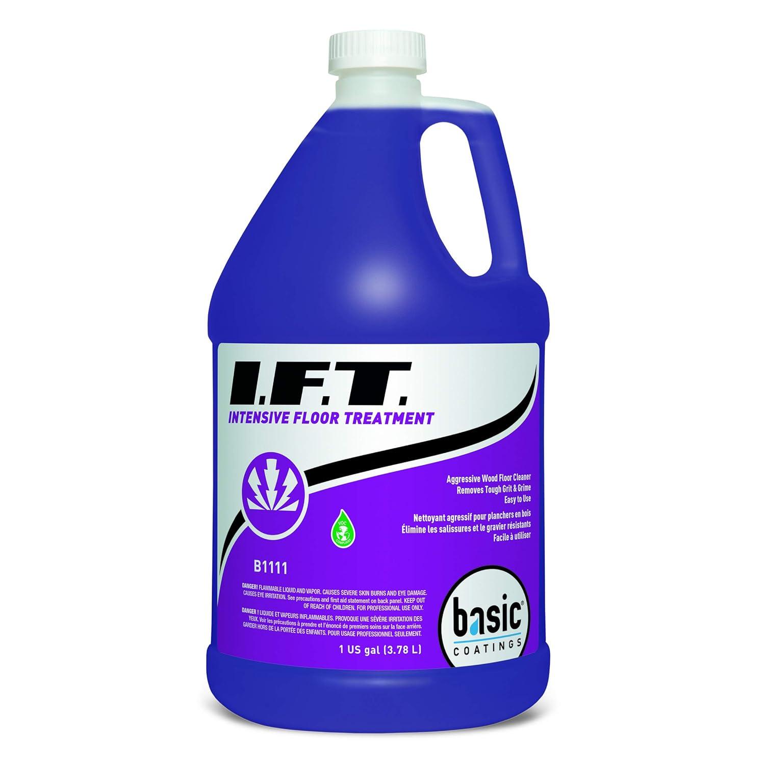 Basic Coatings - I.F.T. (Intensive Floor Treatment - IFT) Hardwood Floor Cleaner - 1 Gallon B11114312