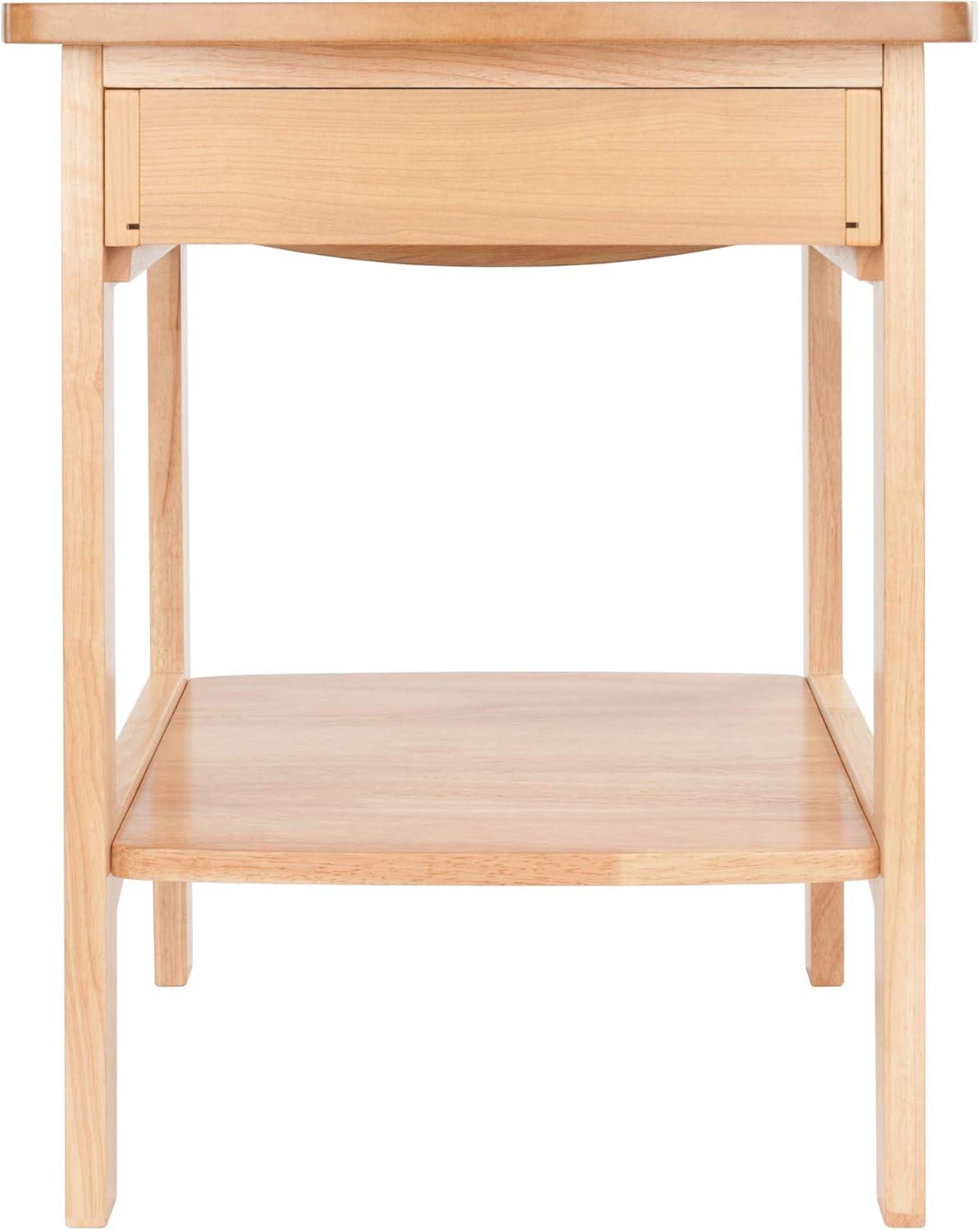 Claire Nightstand Accent Table Natural - Winsome