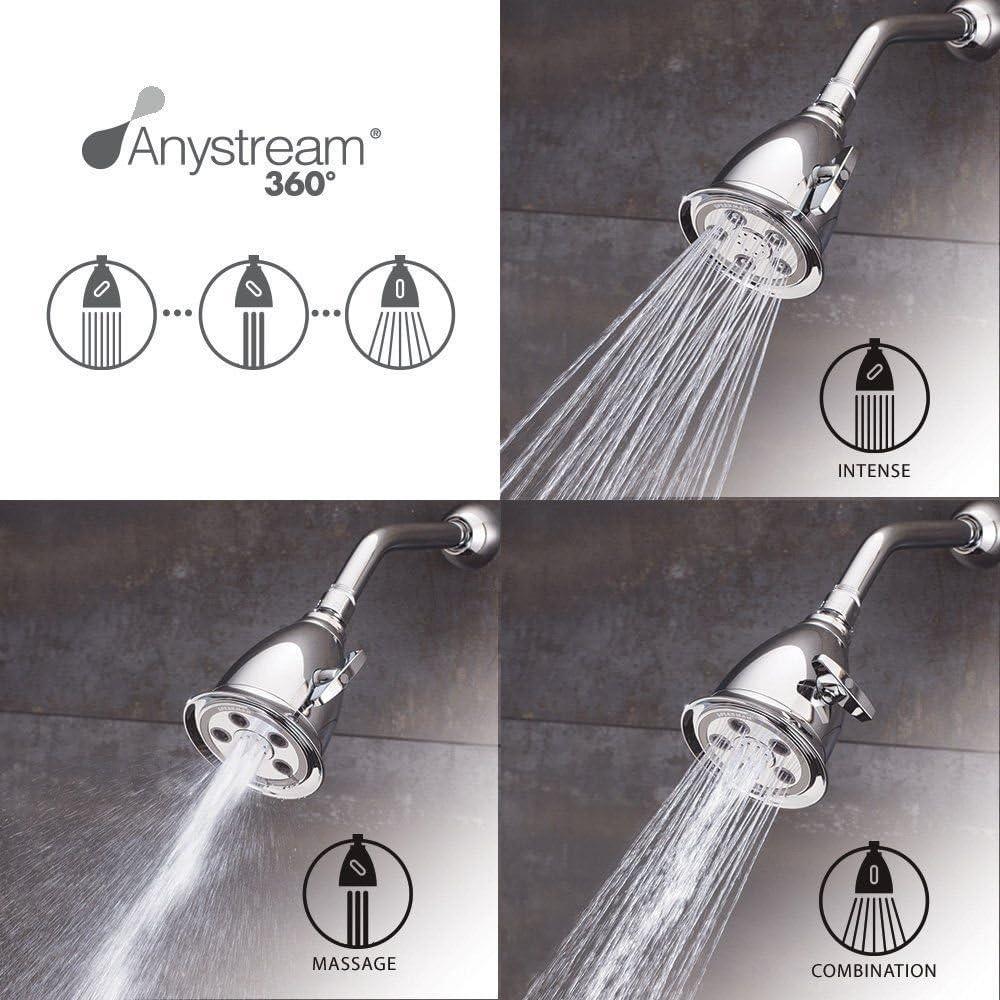 Speakman Chrome Wall Mounted High Pressure Shower Head