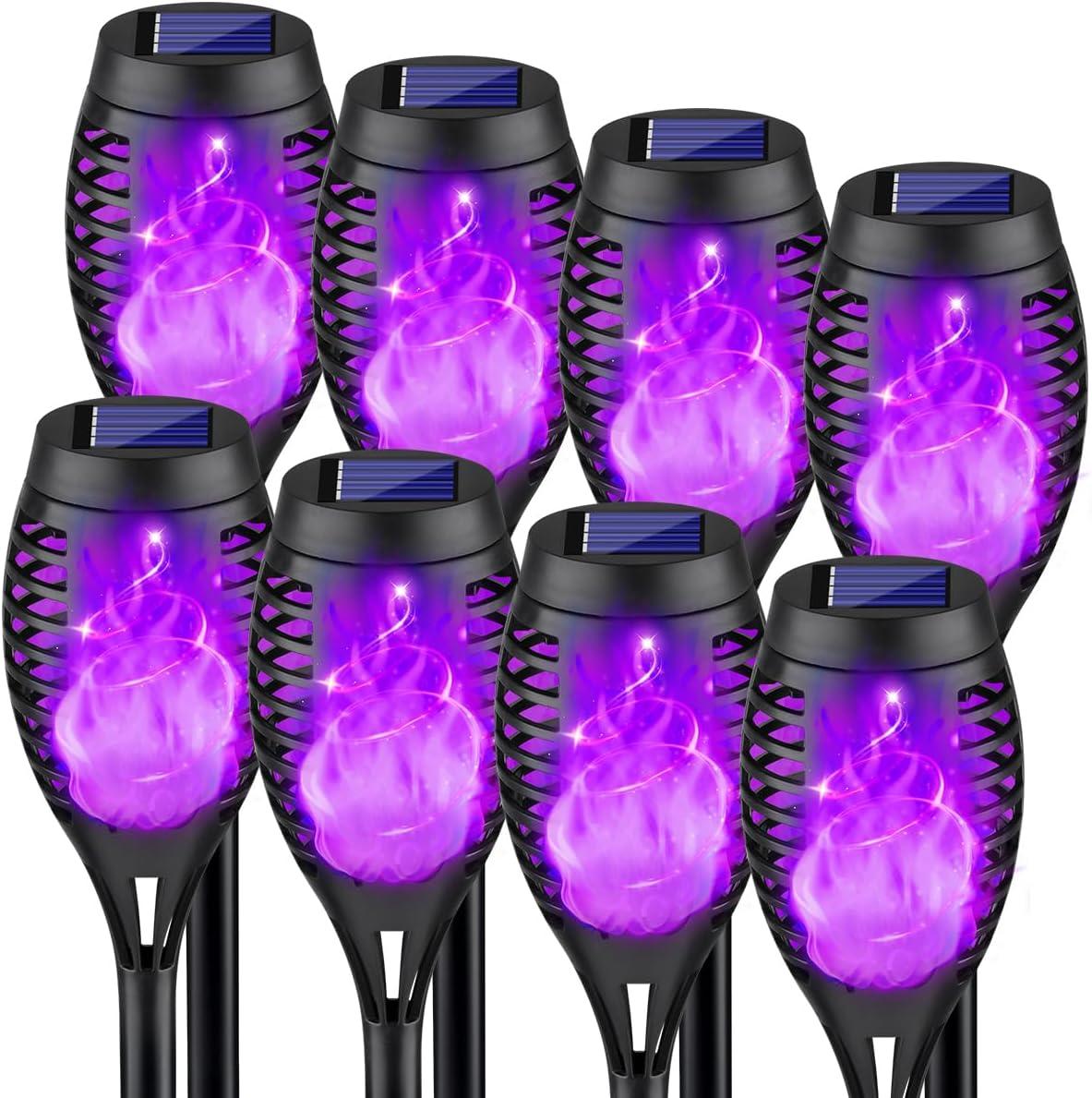 The Holiday Aisle® 8 Pack Halloween Decorations Outdoor, Halloween Solar Lights for Halloween Decor