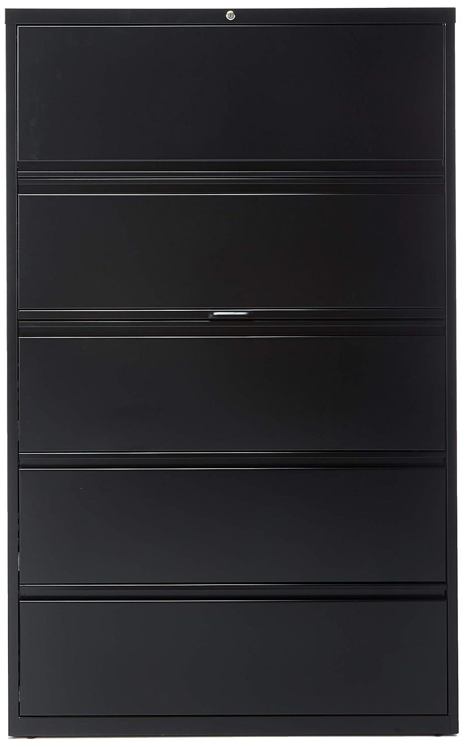 Inbox Zero Pabel 36'' Wide 5 -Drawer Steel File Cabinet