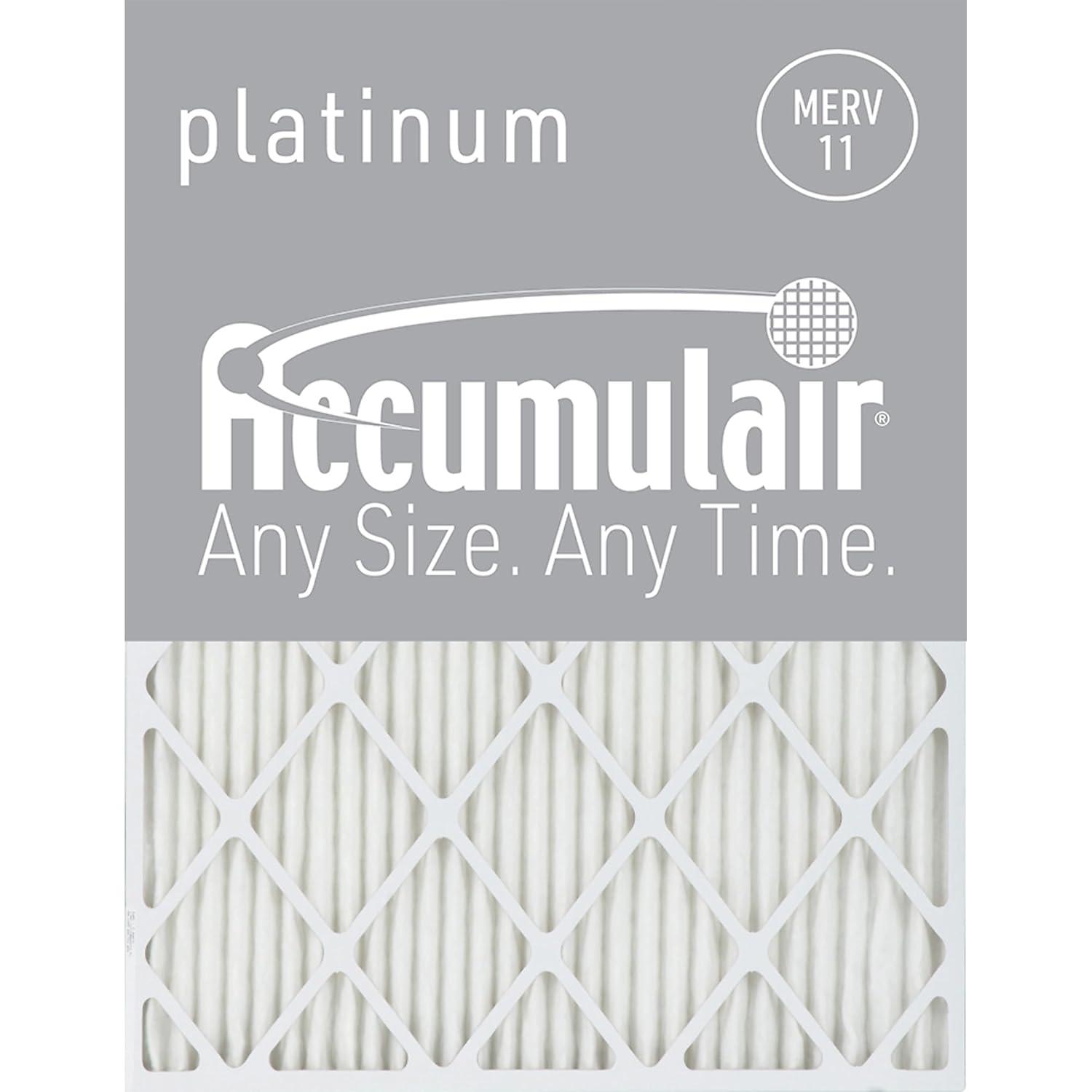 Accumulair Platinum 16x20x1 Electrostatic Furnace Filter 4-Pack