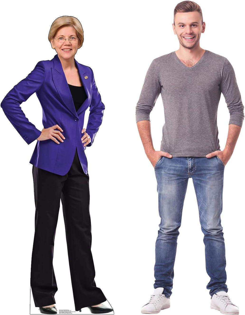 69 x 26 in. Senator Elizabeth Warren Cardboard Cutout
