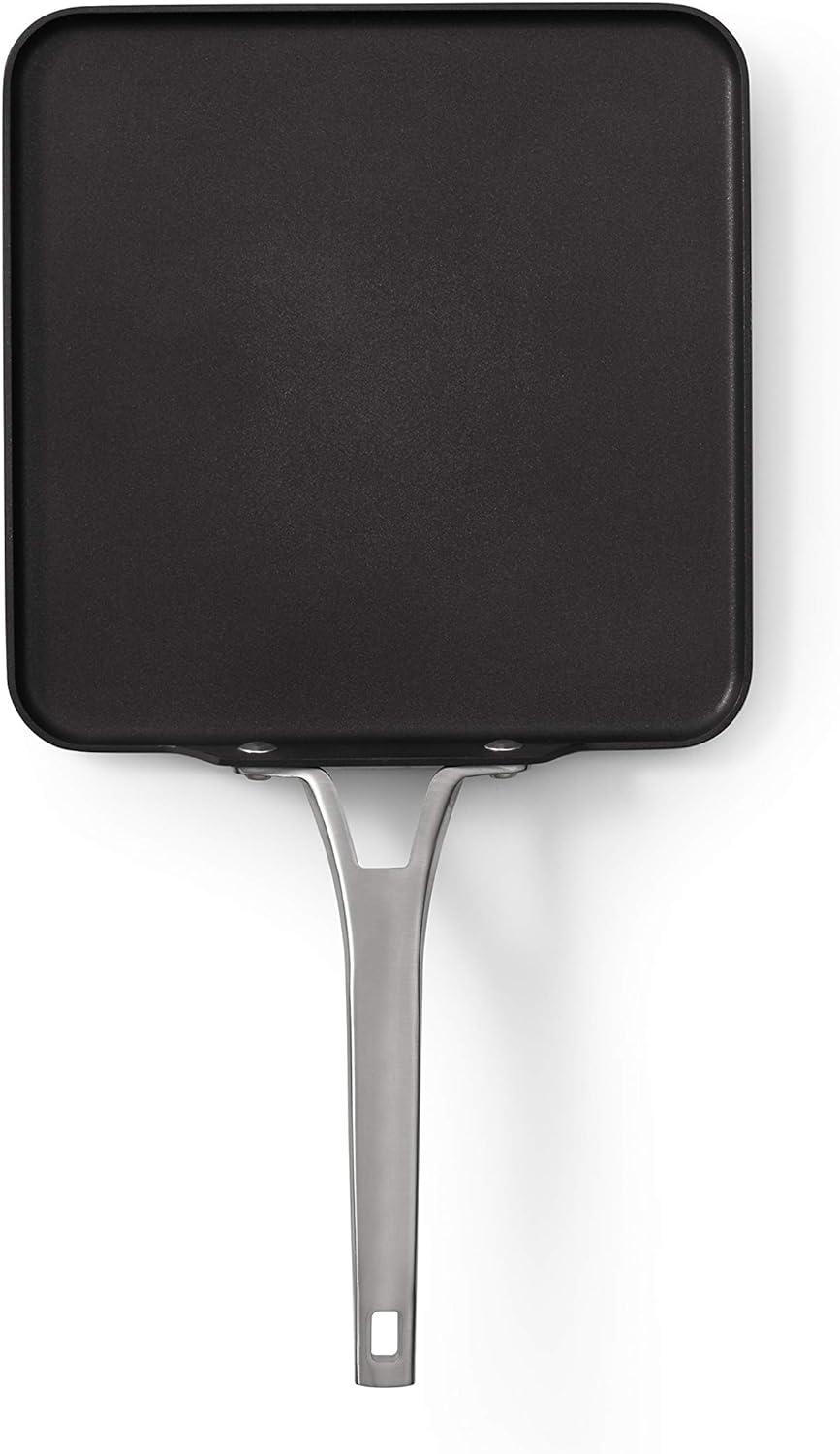 Premier Hard-Anodized Nonstick 11-Inch Square Griddle