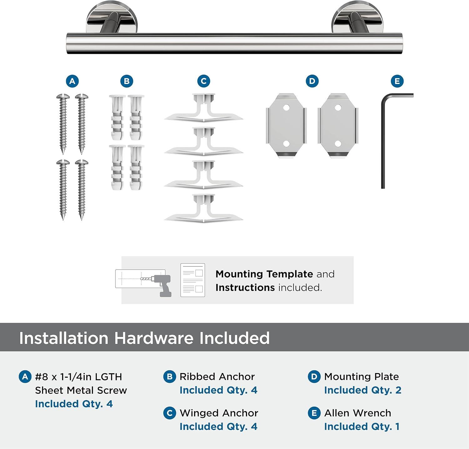 Amerock Arrondi Wall Mounted Towel Bar