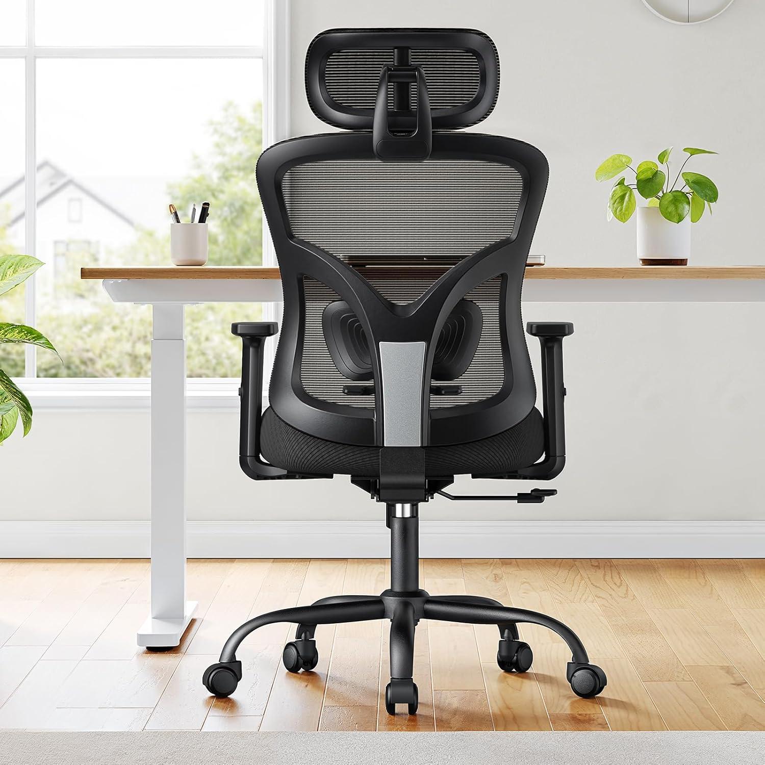 Black Mesh High Back Executive Swivel Office Chair